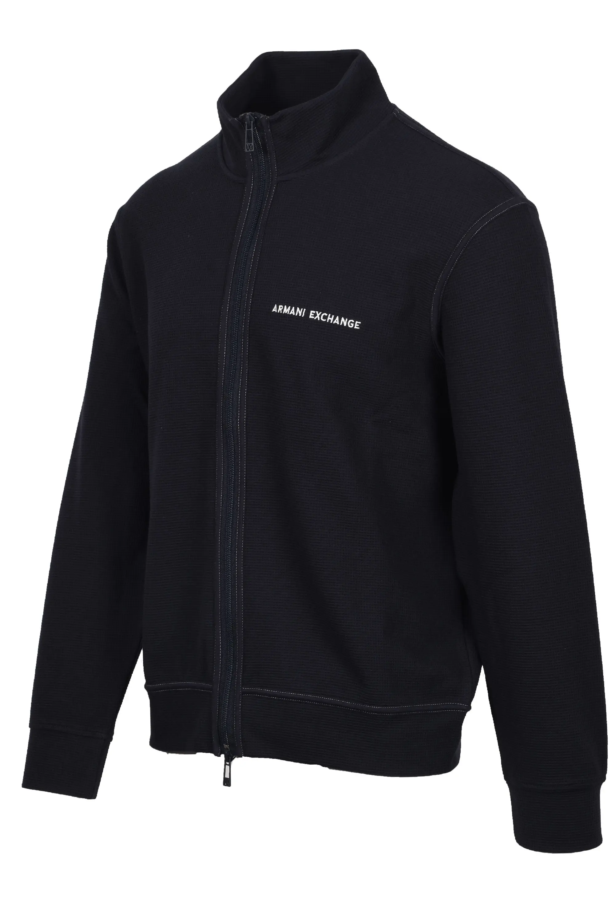 ARMANI EXCHANGE FULL ZIP SWEATSHIRT DEEP NAVY - Image 3