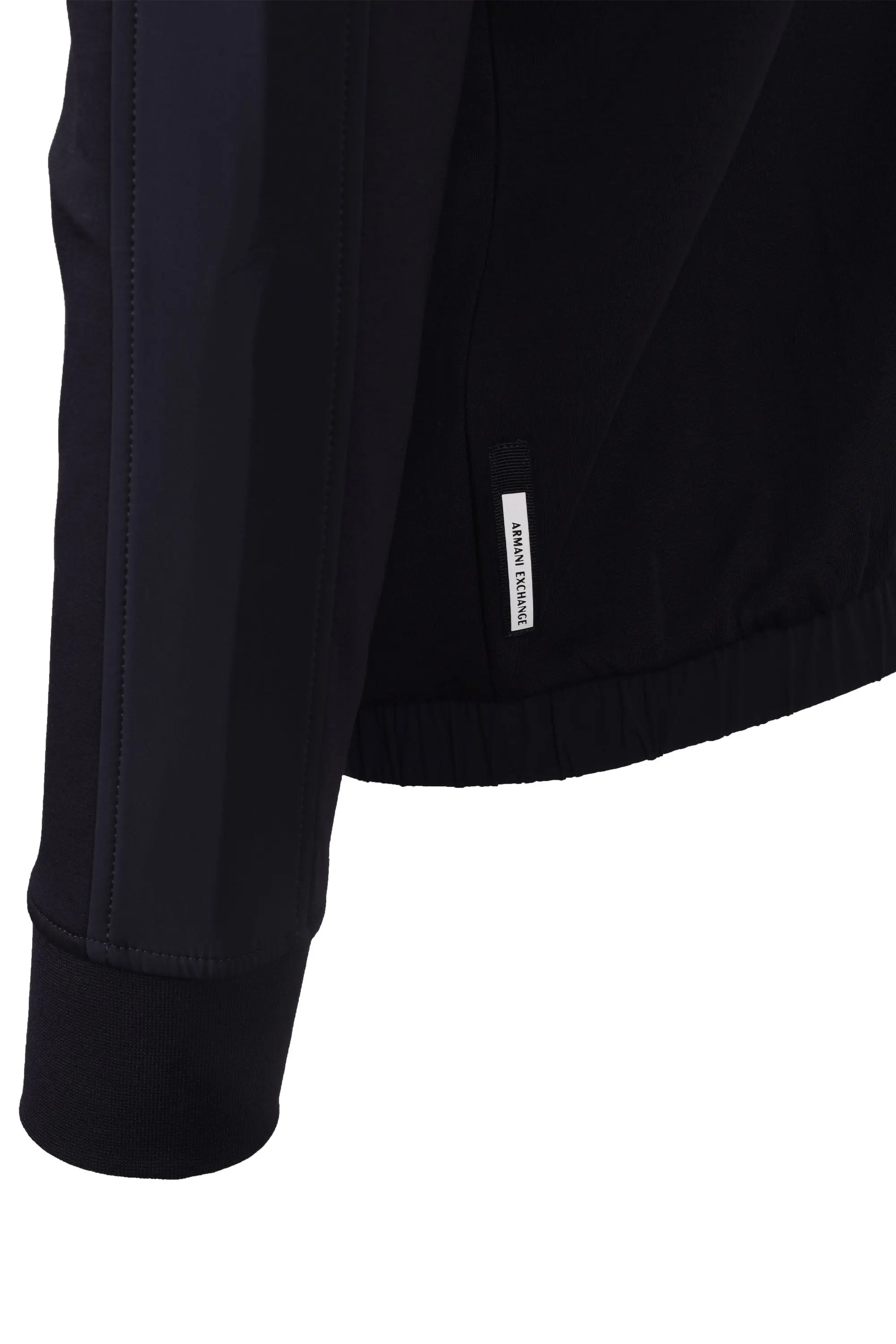 Armani Exchange Mix Media Sweatshirt Deep Navy - Image 5