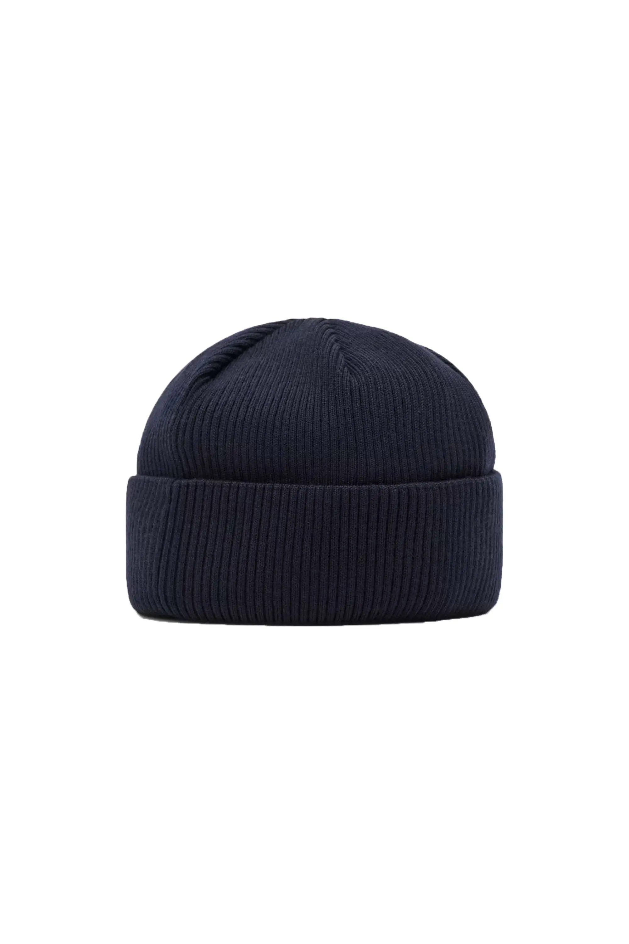 Armani Exchange Knitted Beanie Hat Deep Navy - Image 2