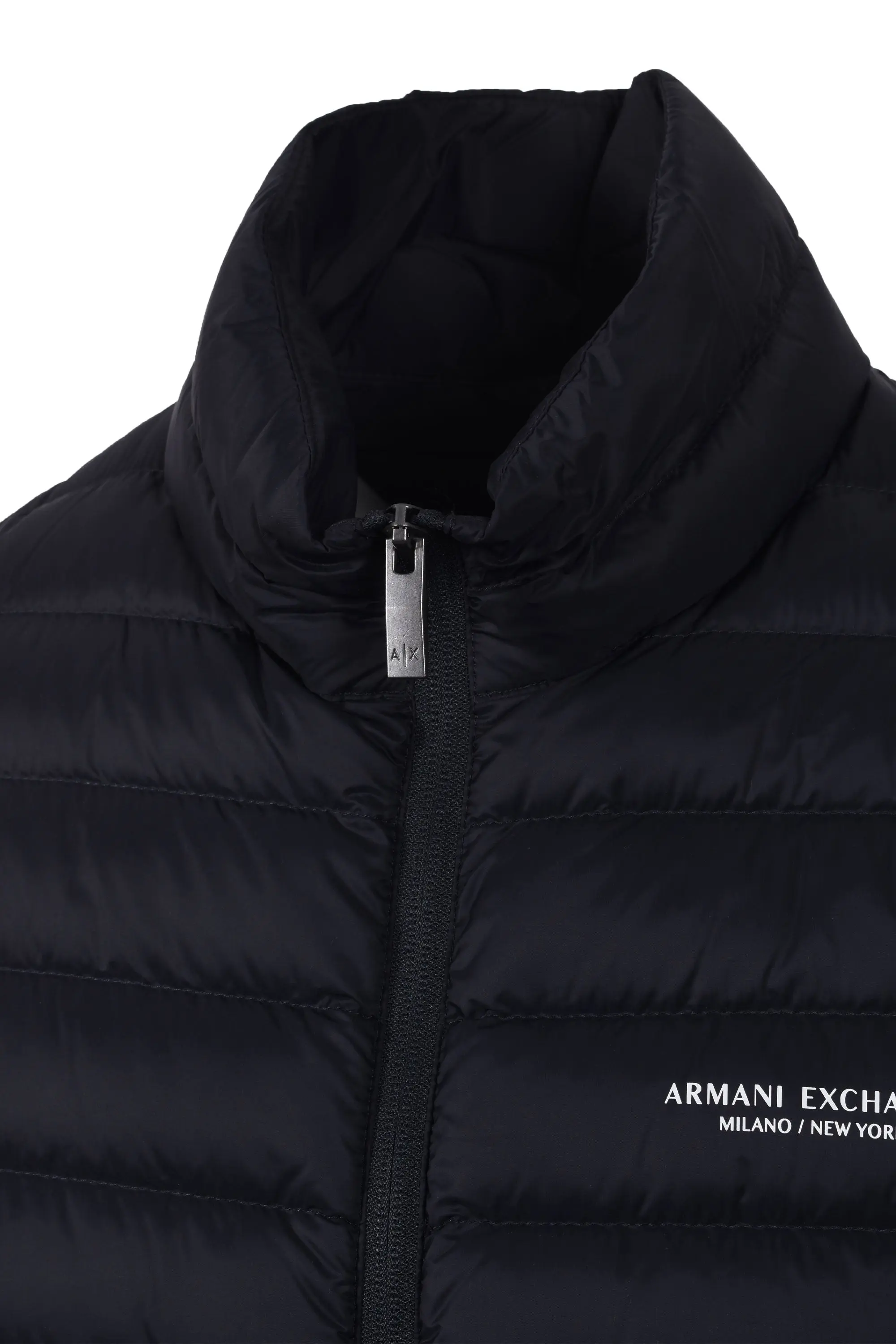 ARMANI EXCHANGE WOVEN DOWN JACKET DEEP NAVY - Image 2