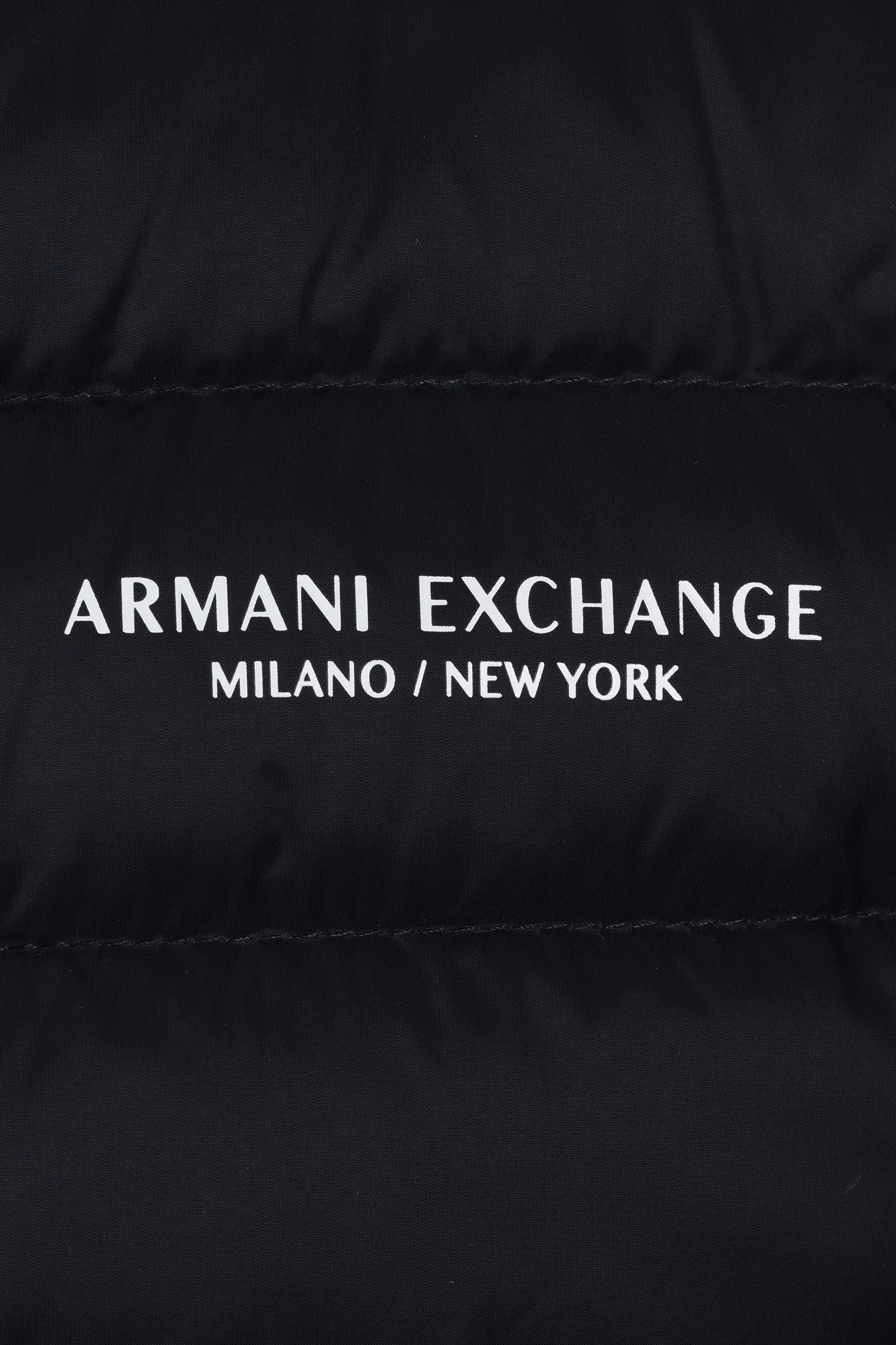ARMANI EXCHANGE WOVEN DOWN JACKET DEEP NAVY - Image 3