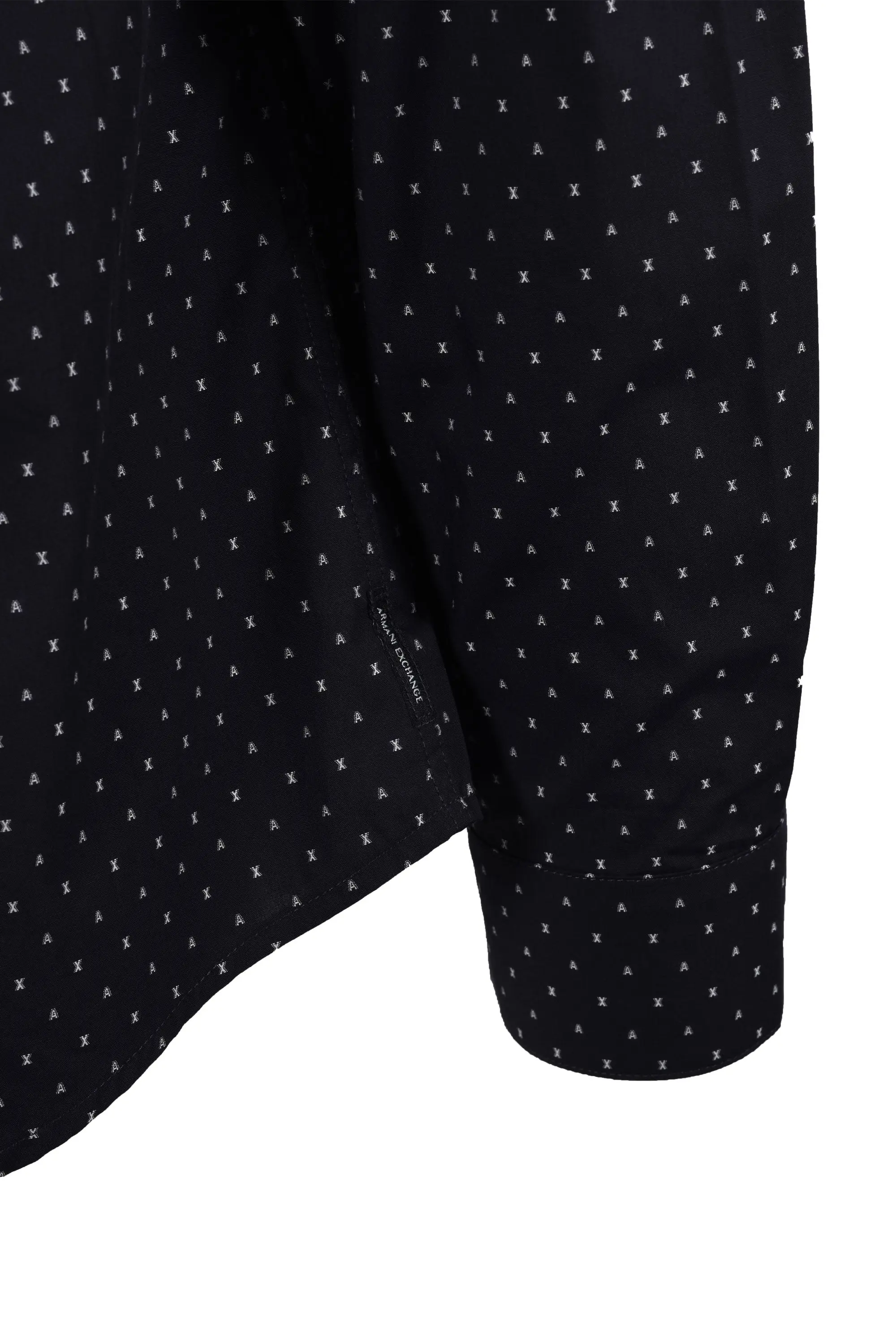 Armani Exchange Long Sleeved Shirt Navy - Image 3