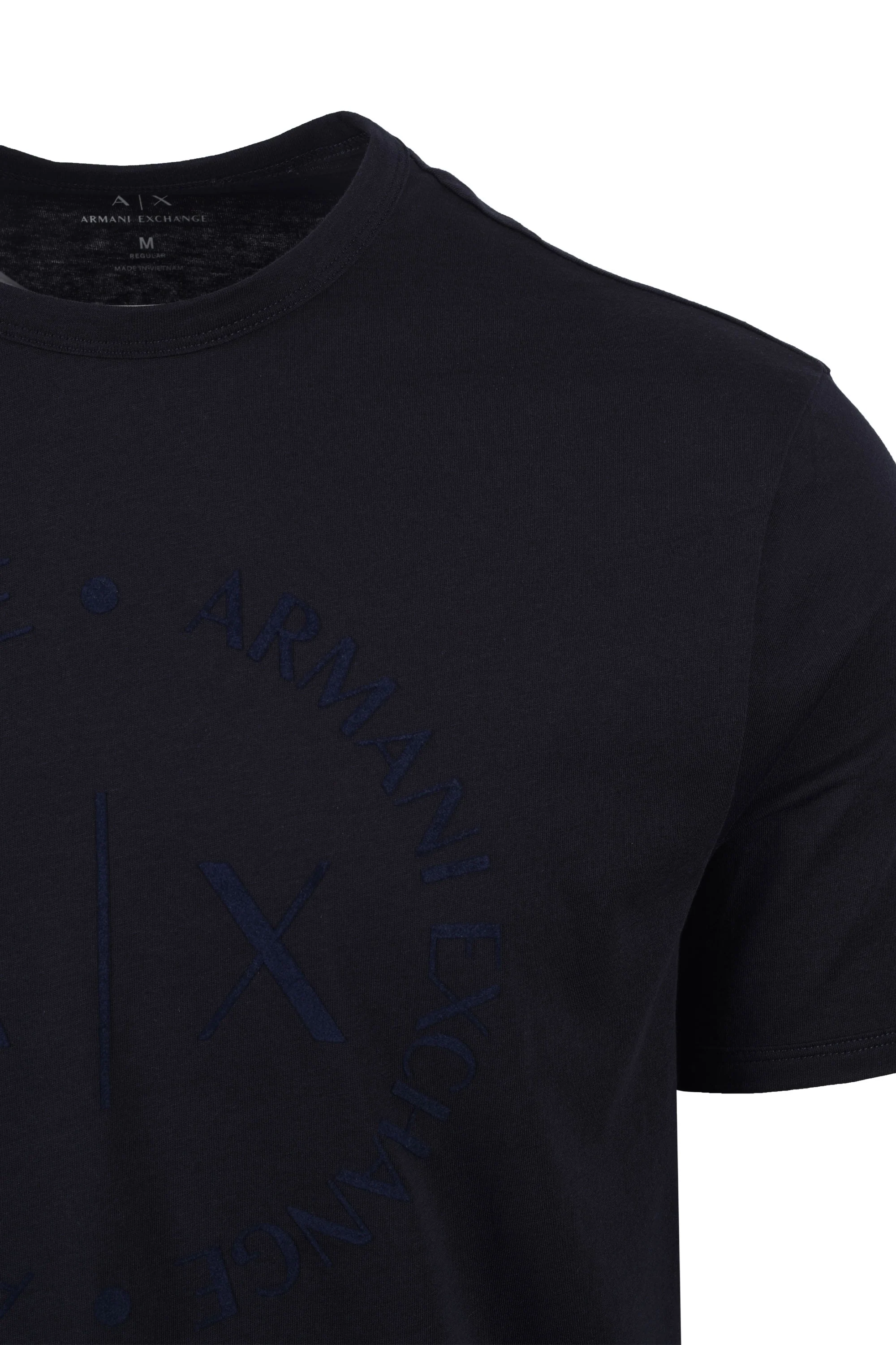 Armani Exchange T-Shirt Navy - Image 3