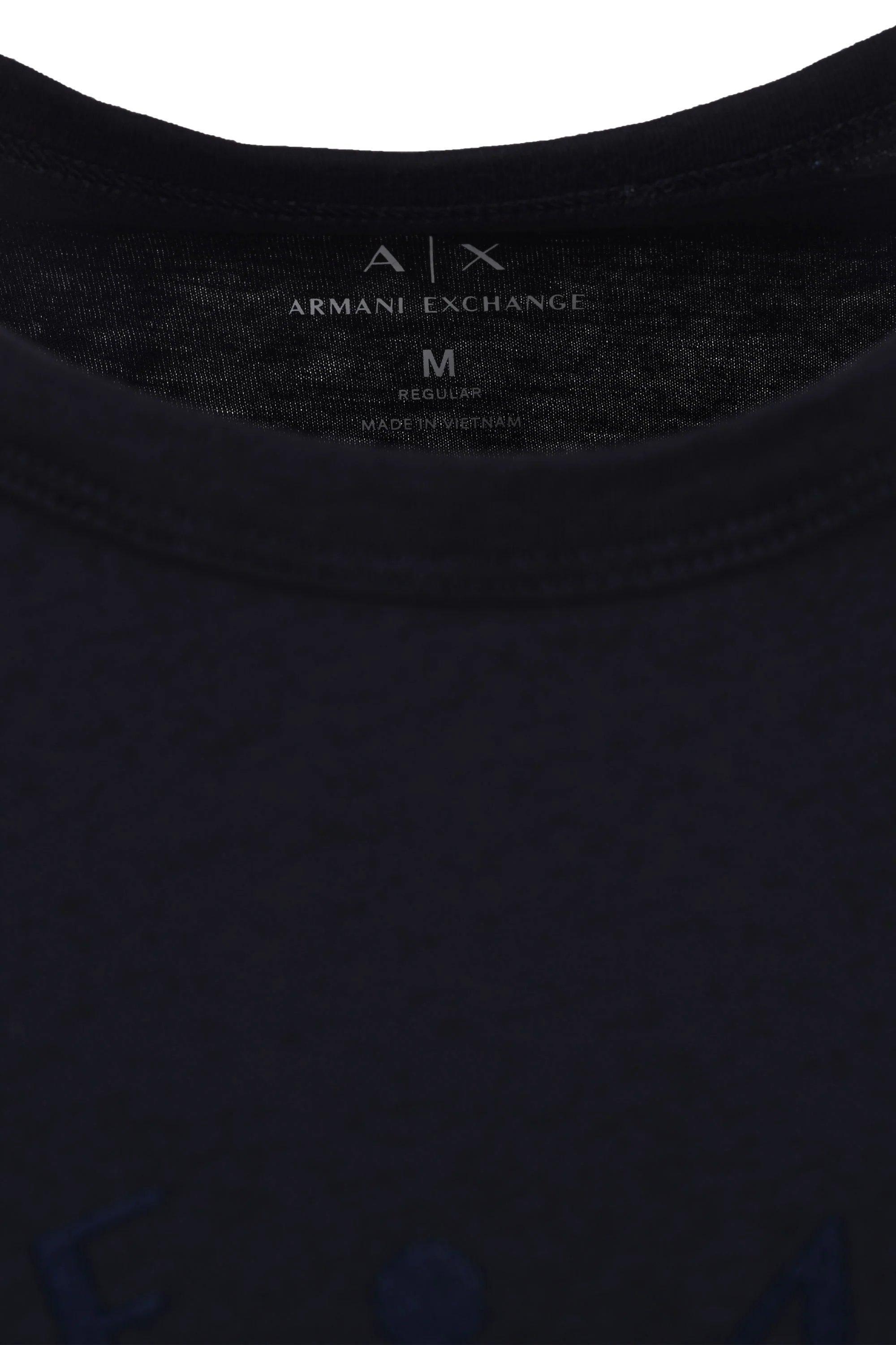 Armani Exchange T-Shirt Navy - Image 4
