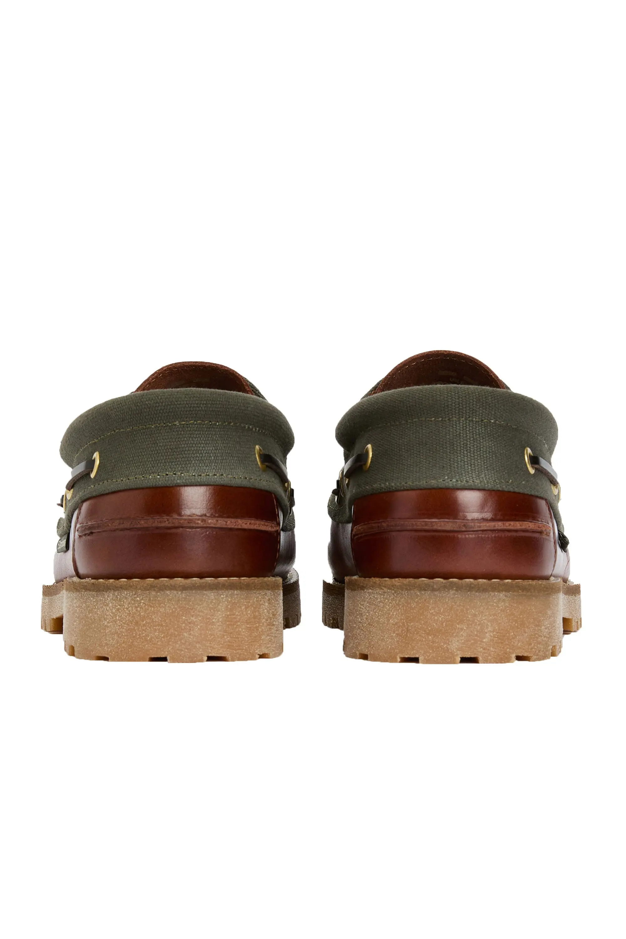 BARBOUR DECK BOAT SHOE MAHOGANY - Image 4