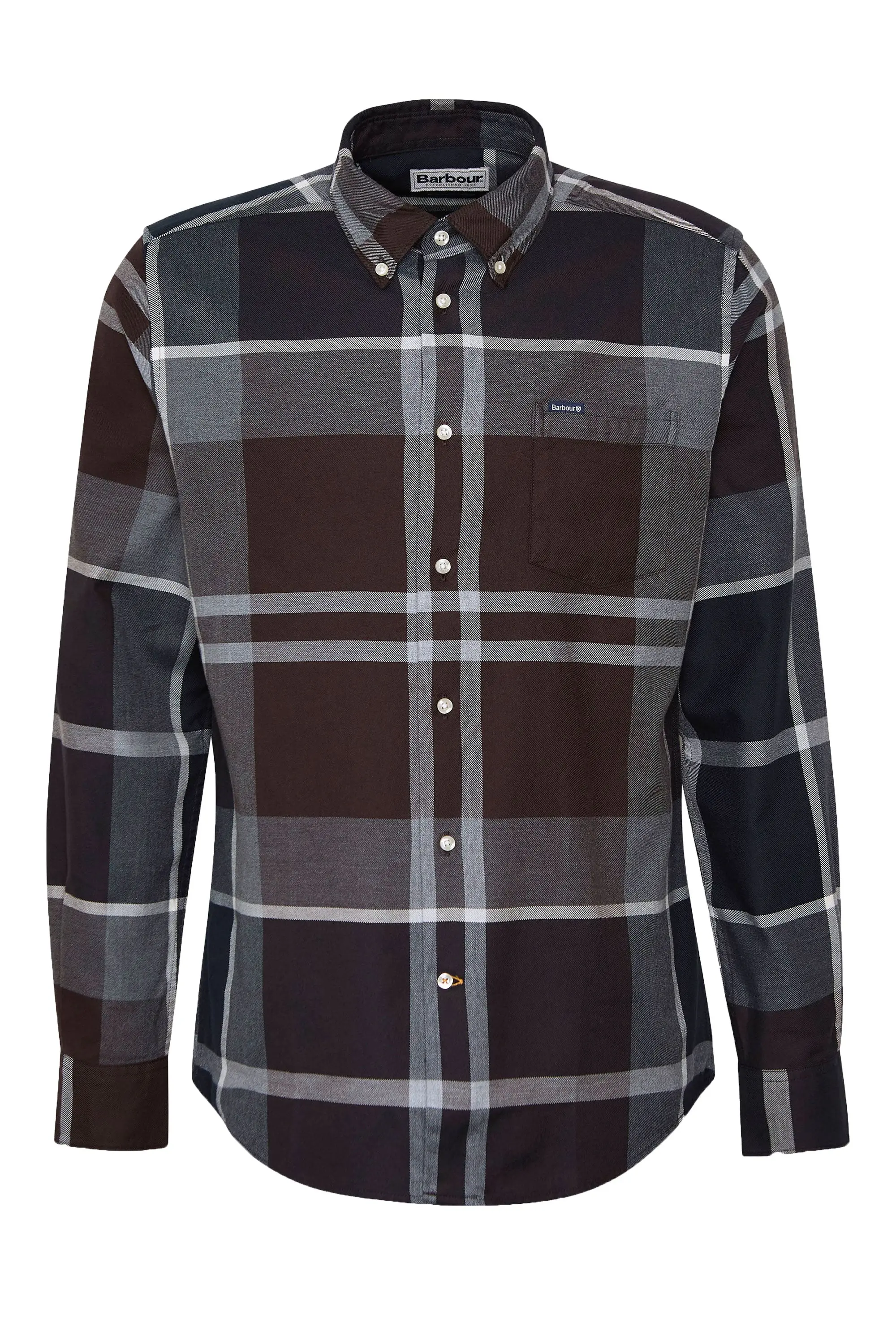 Barbour Dunoon Shirt Midnight Oak