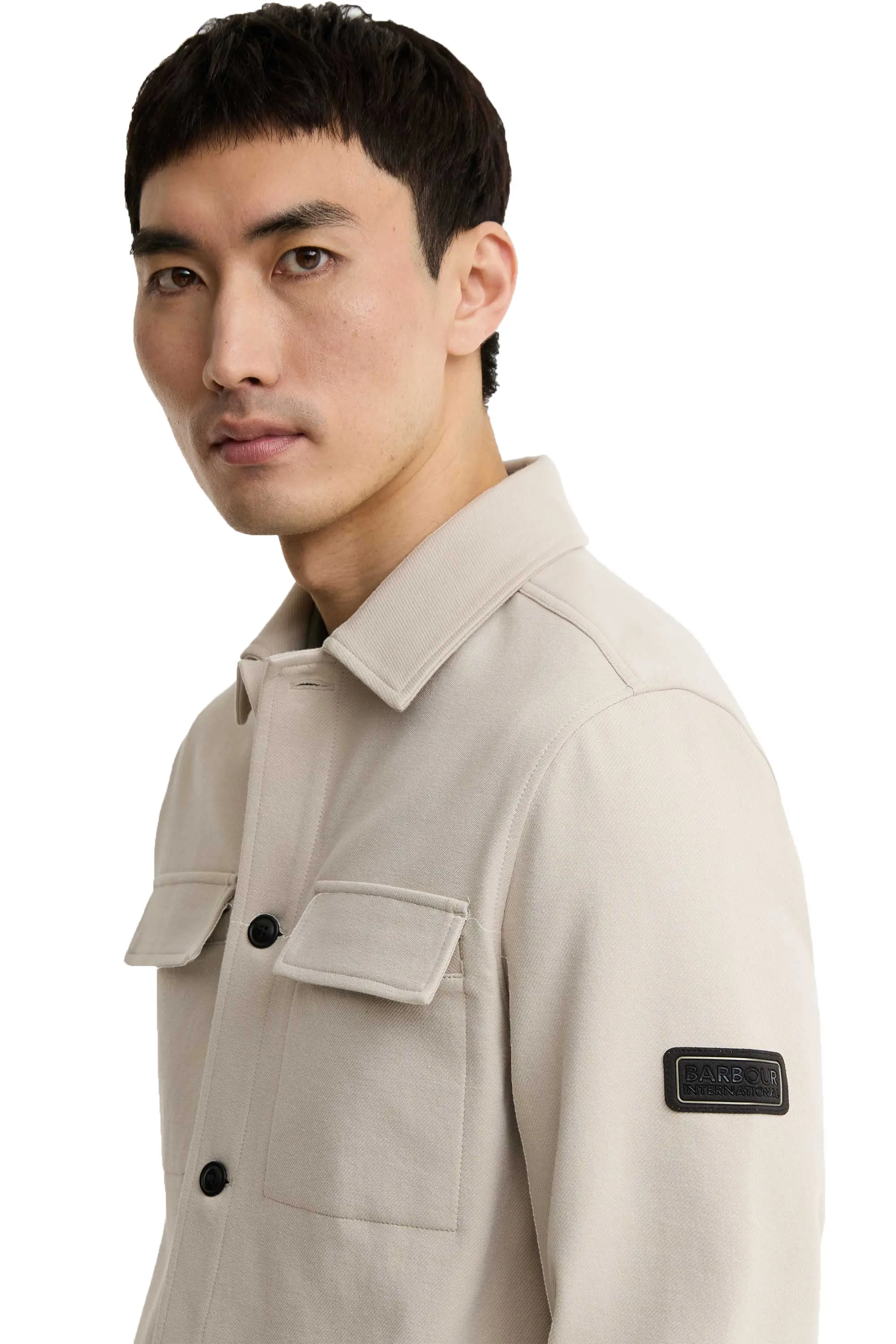 BARBOUR INTERNATIONAL ESH OVERSHIRT MIST - Image 4