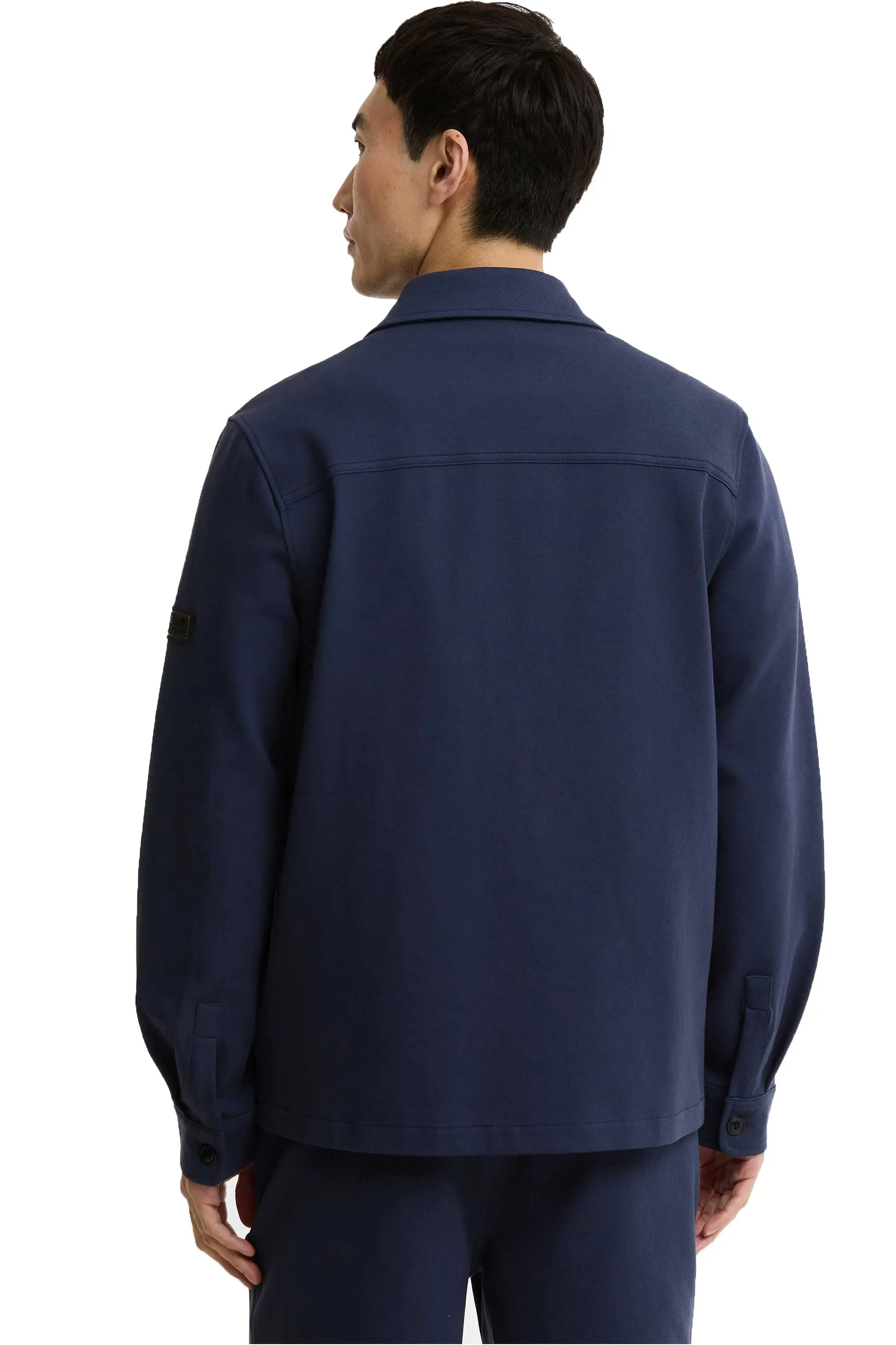 BARBOUR INTERNATIONAL ESH OVERSHIRT OXFORD BLUE - Image 3