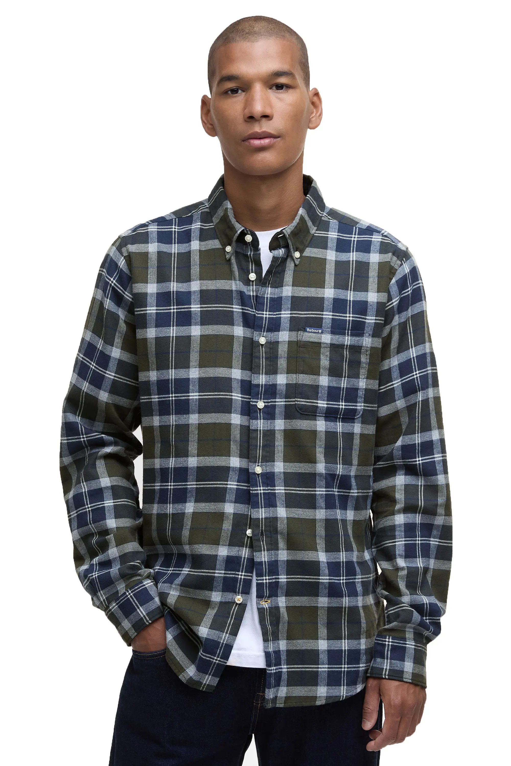 BARBOUR RASAY SHIRT FERNWOOD TARTAN - Image 2