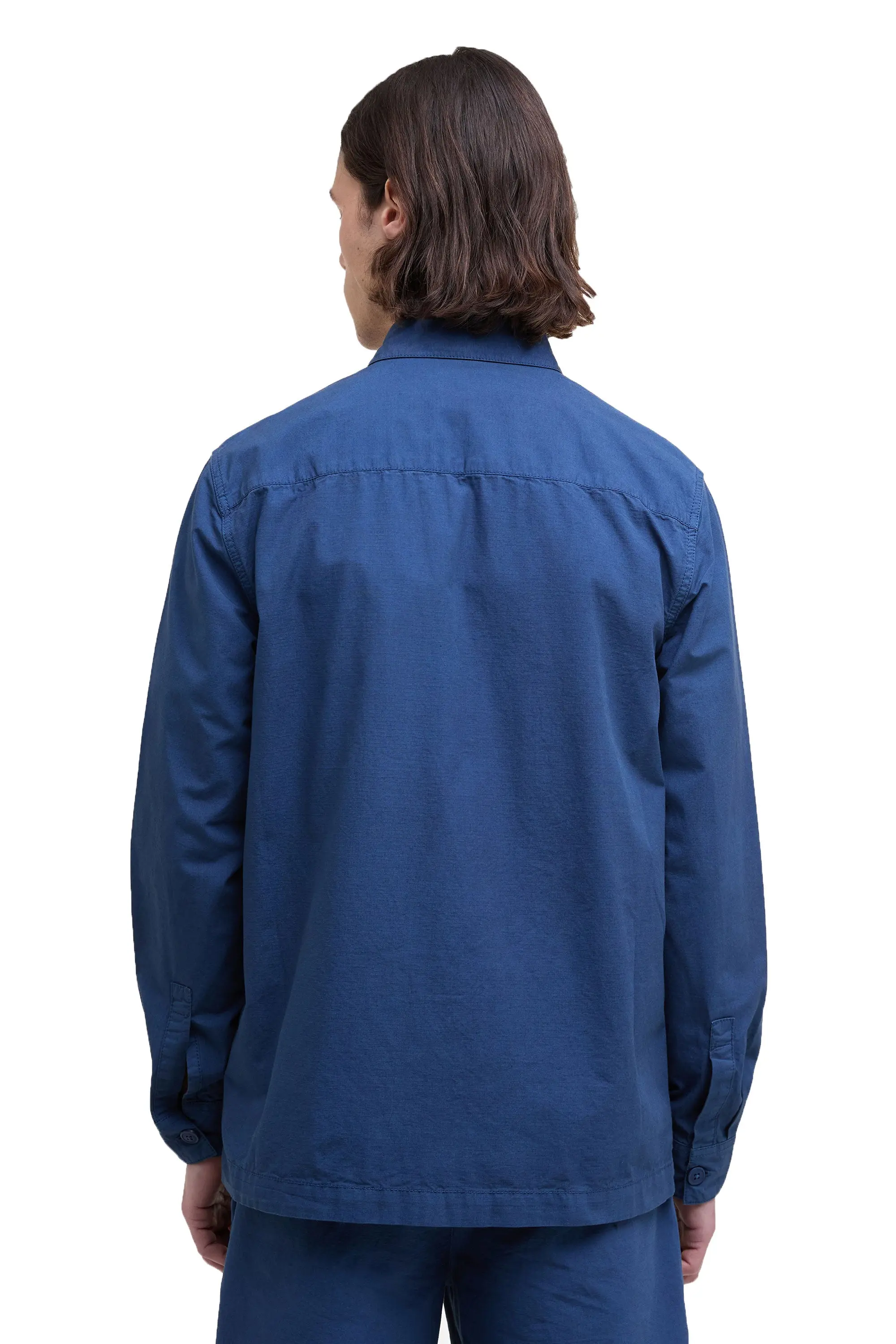 BARBOUR RICKFELL OVERSHIRT DARK DENIM - Image 3