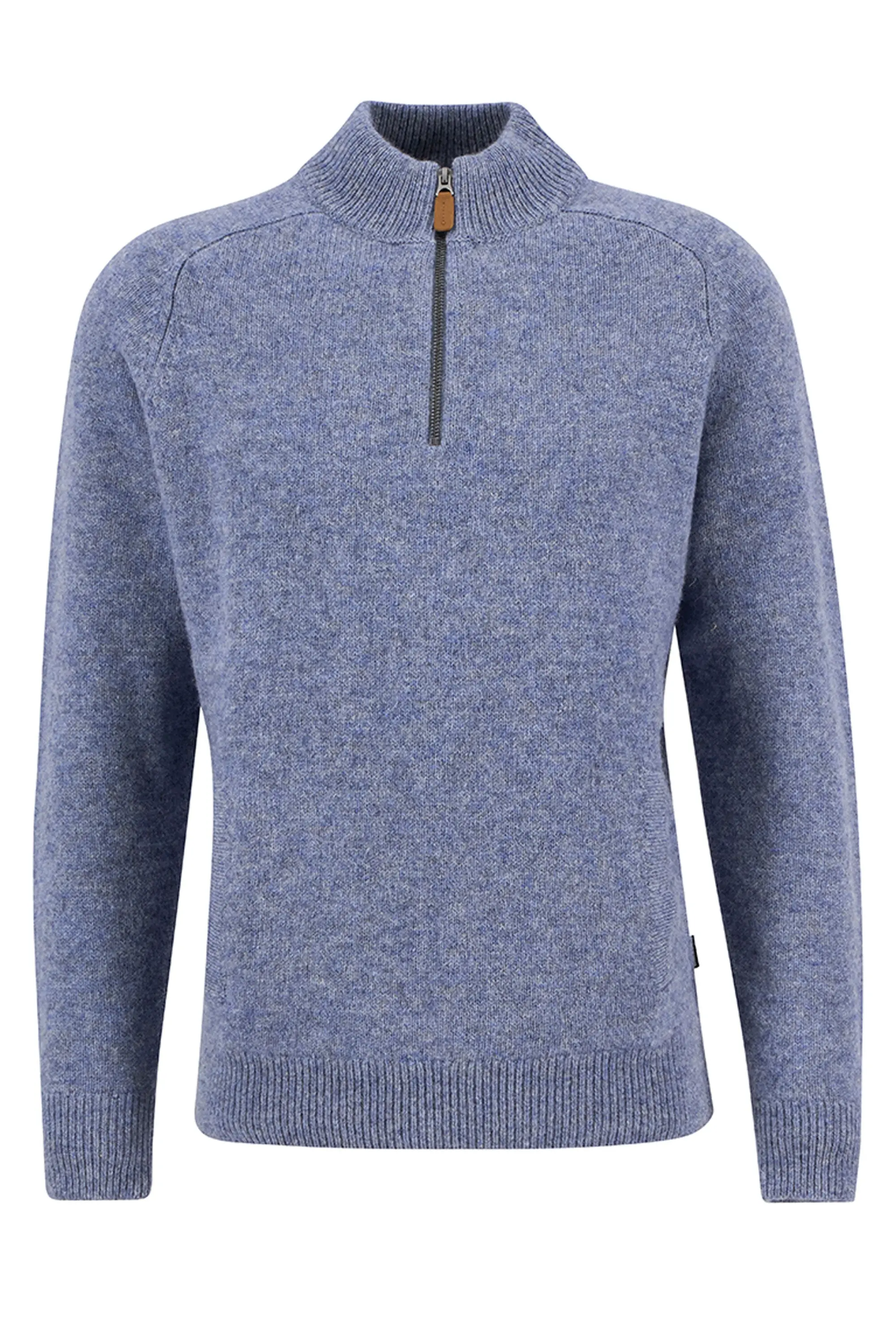 Barbour Talder Half Zip Light Blue