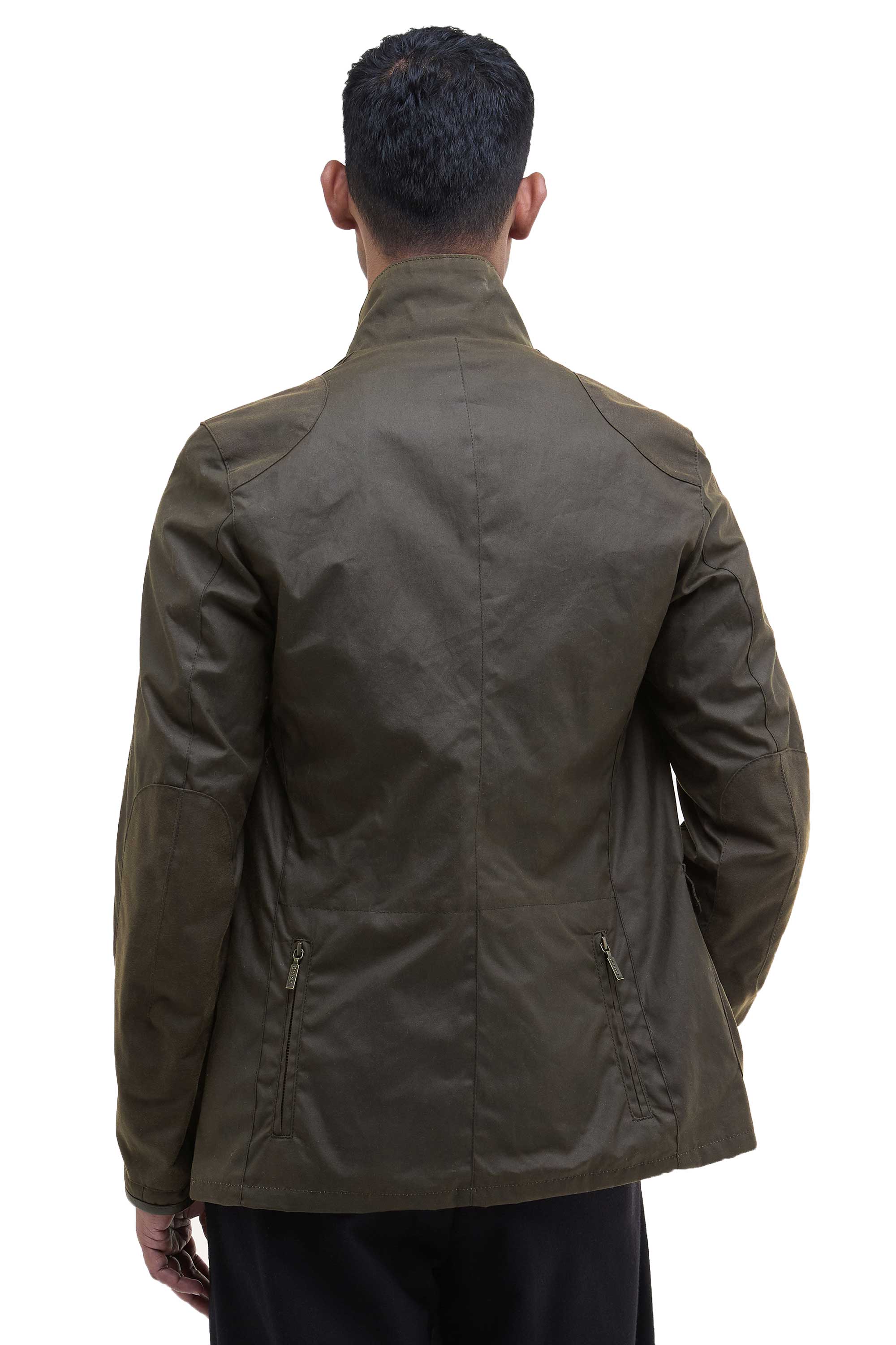 Barbour Beacon Sports Jacket Olive - Image 3
