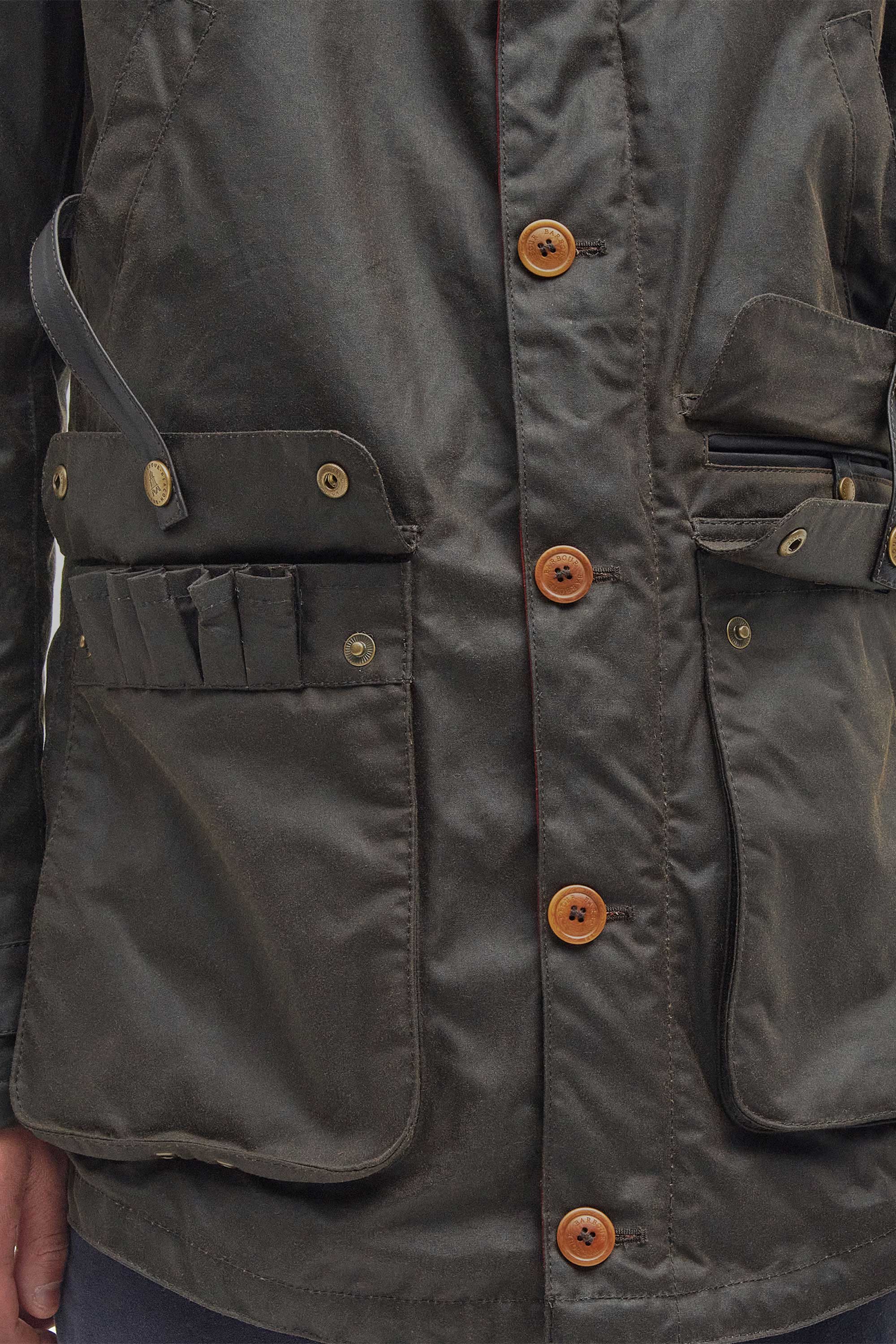 Barbour Game Parka Olive - Image 4