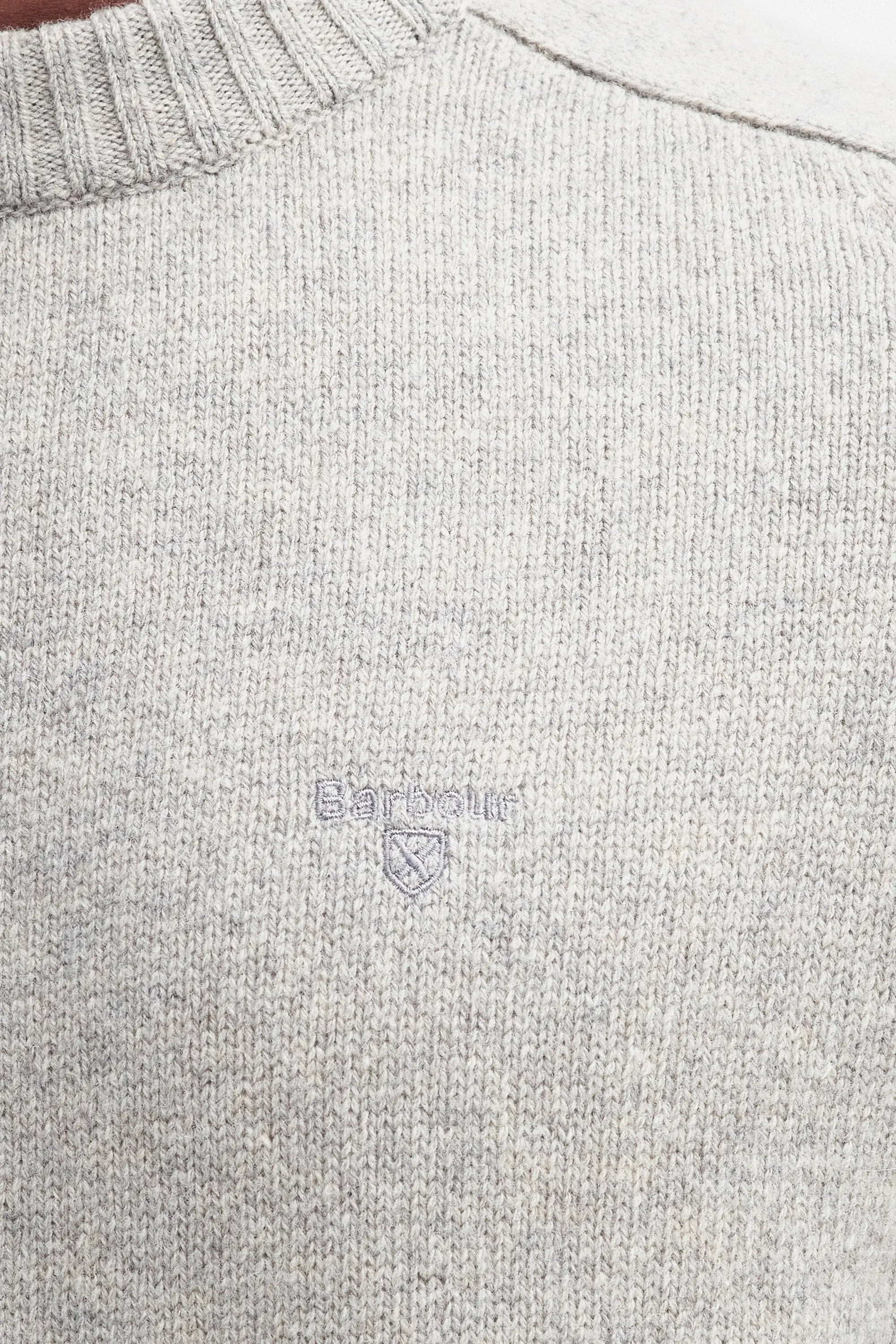 Barbour Grangetown Crew Neck Grey - Image 3