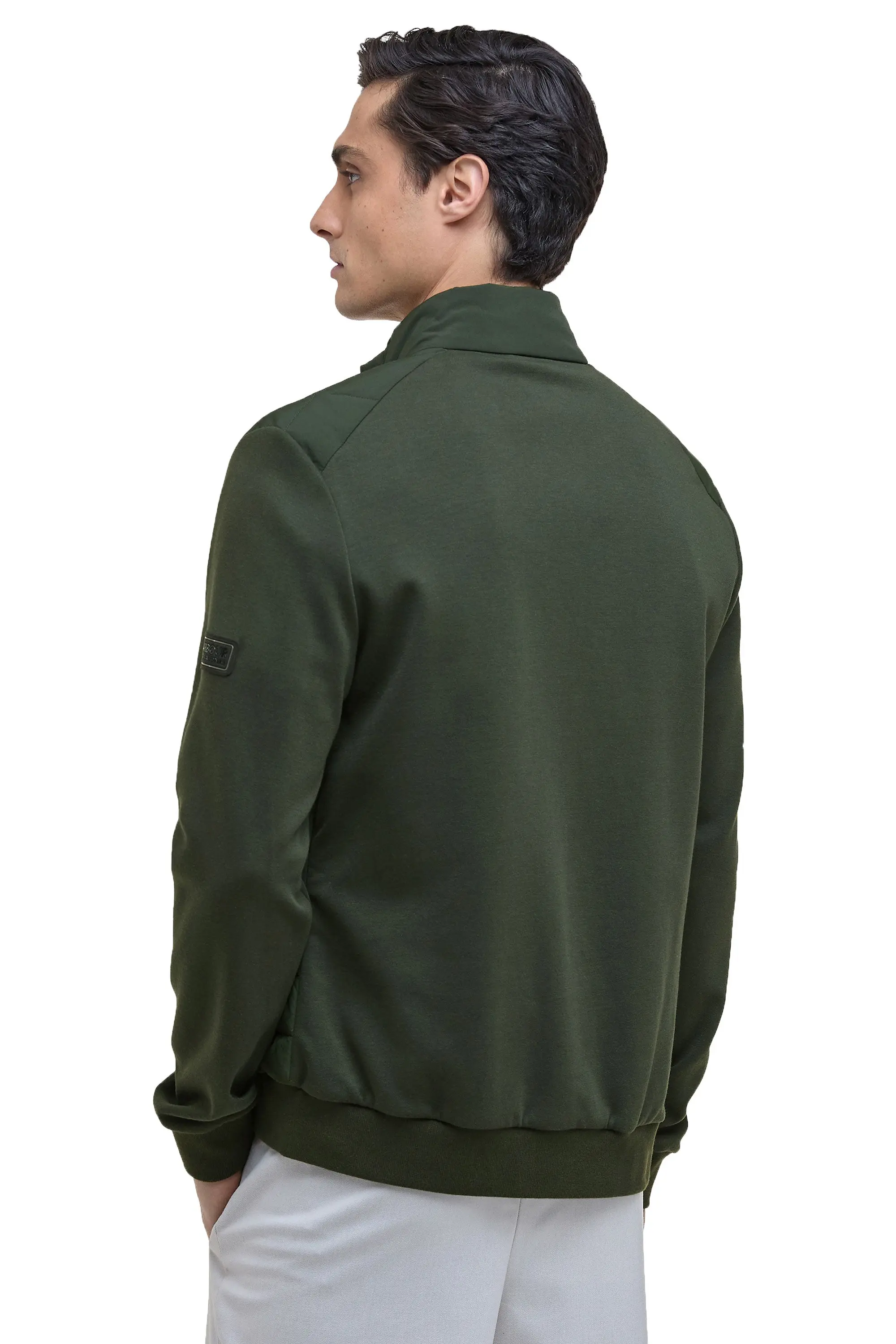 BARBOUR INTERNATIONAL COLLINS QUILTED JACKET SAGE - Image 3