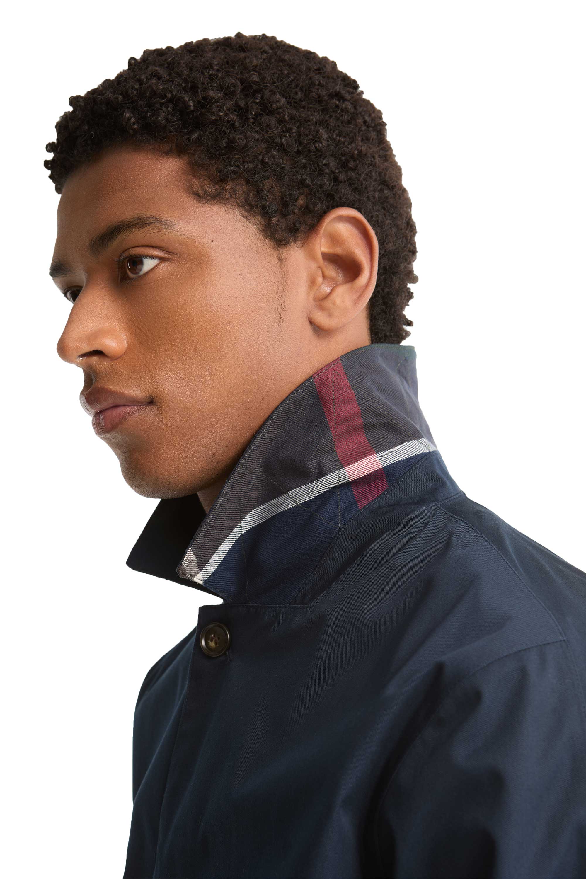 Barbour Lorden Waterproof Jacket Navy - Image 3