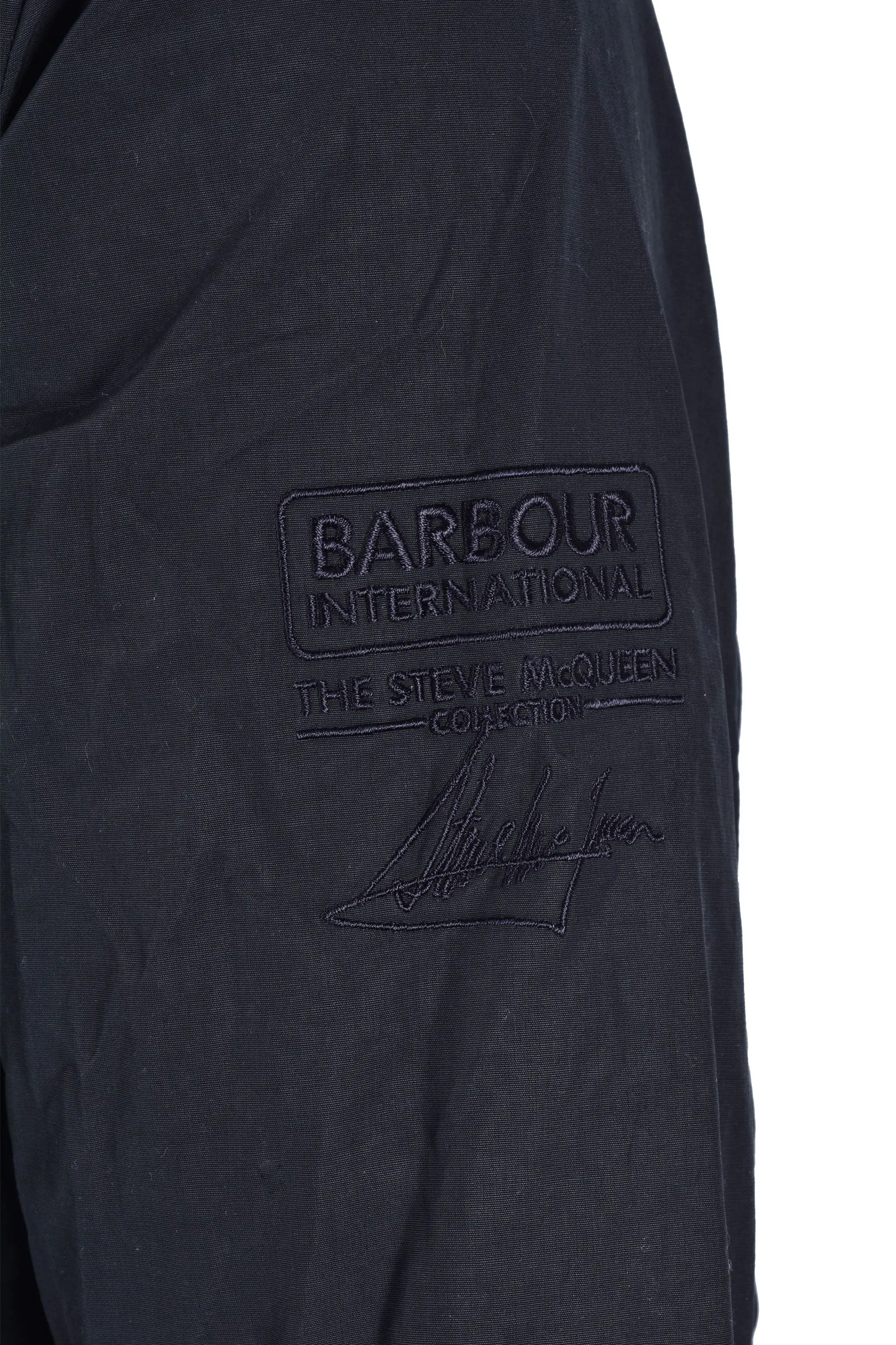 Barbour Steve McQueen Rectifier Harrington Jacket Navy - Image 4