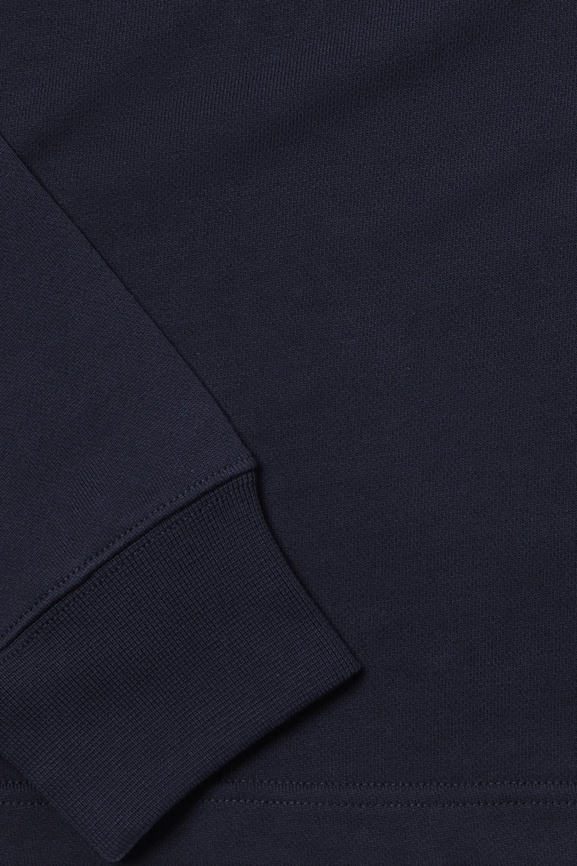 Belstaff Curator Collared Sweatshirt Dark Ink - Image 3