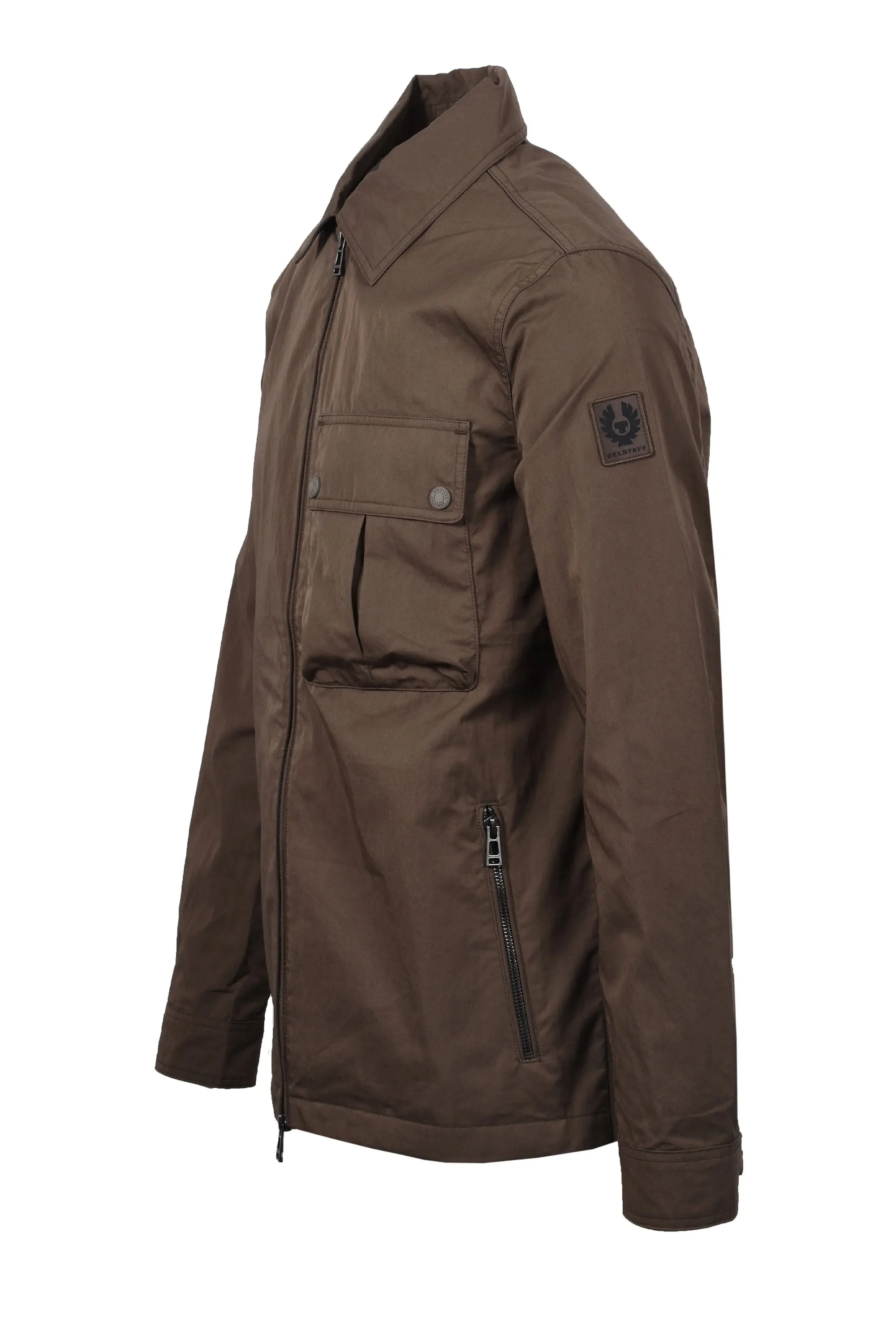 Belstaff Drome Overshirt Major Brown - Image 5