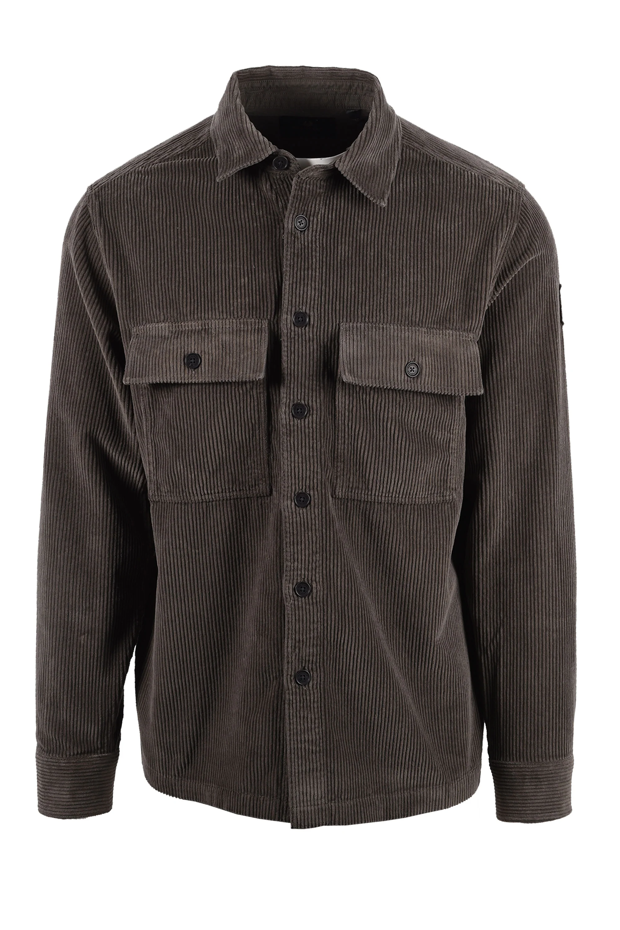 BELSTAFF RAVINE CORDUROY SHIRT ARMY GREEN