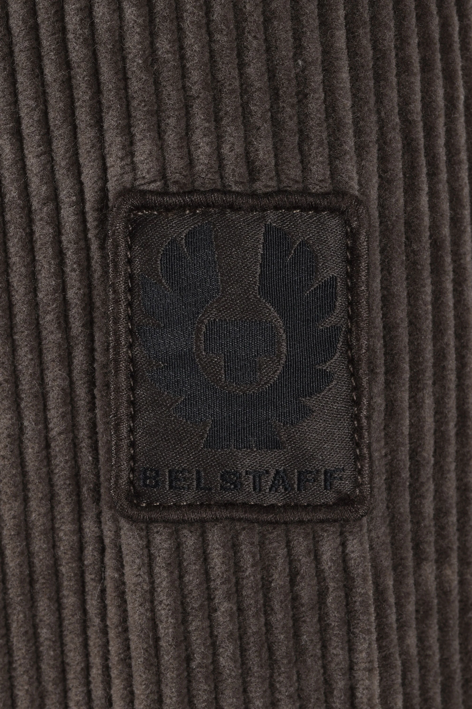 BELSTAFF RAVINE CORDUROY SHIRT ARMY GREEN - Image 4