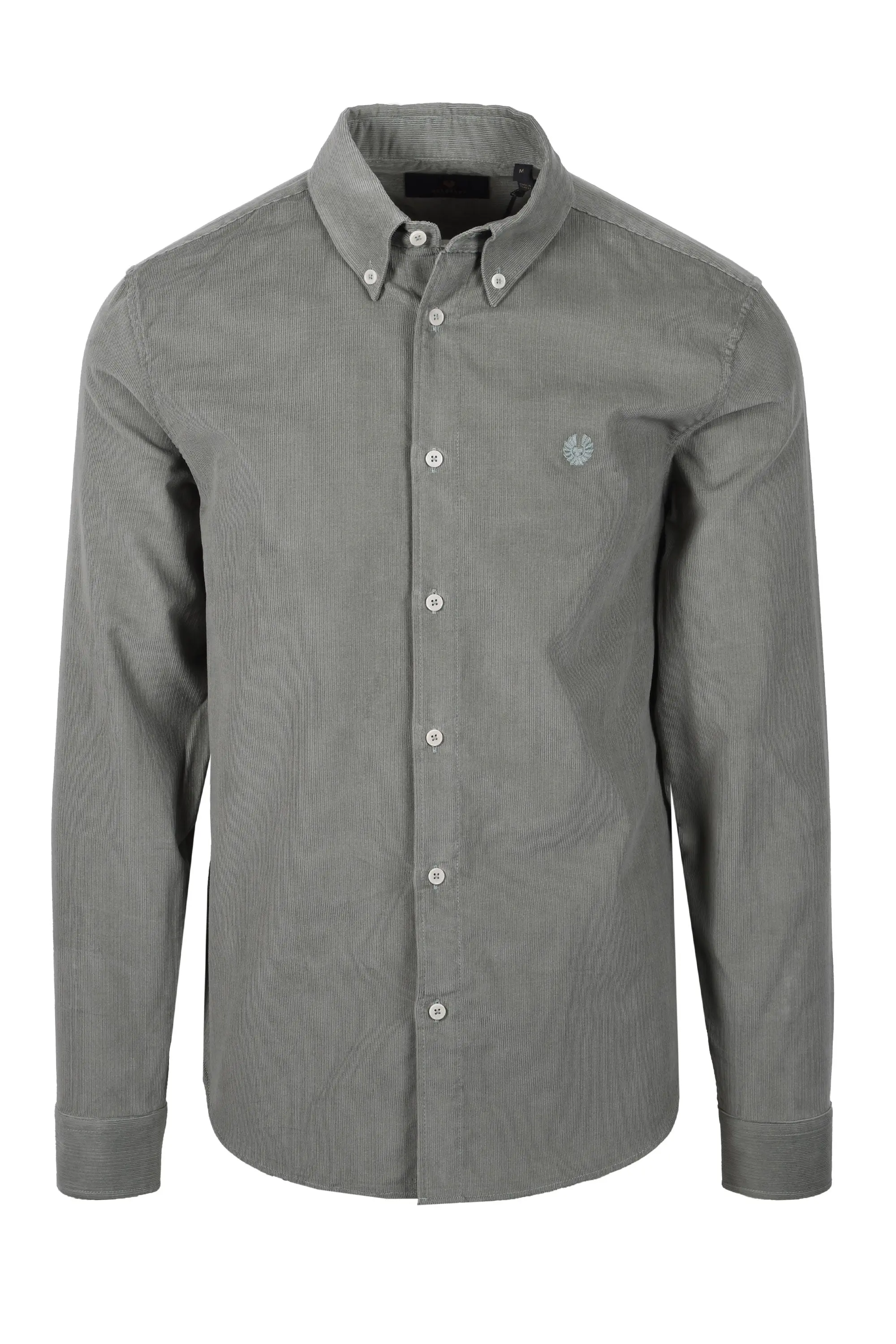 Belstaff Street Corduroy Shirt Sage Green
