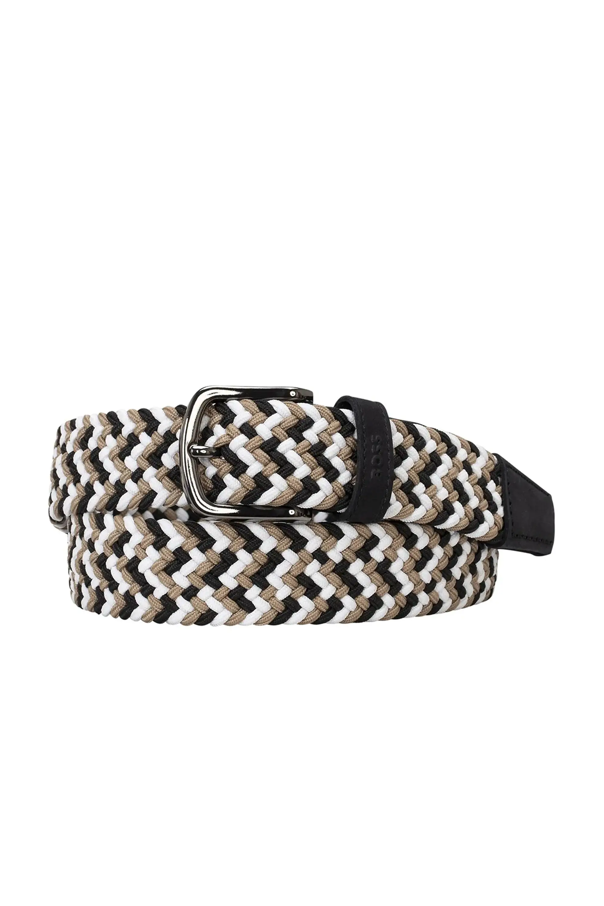 Boss Black Sash Woven Belt Stone - Image 3