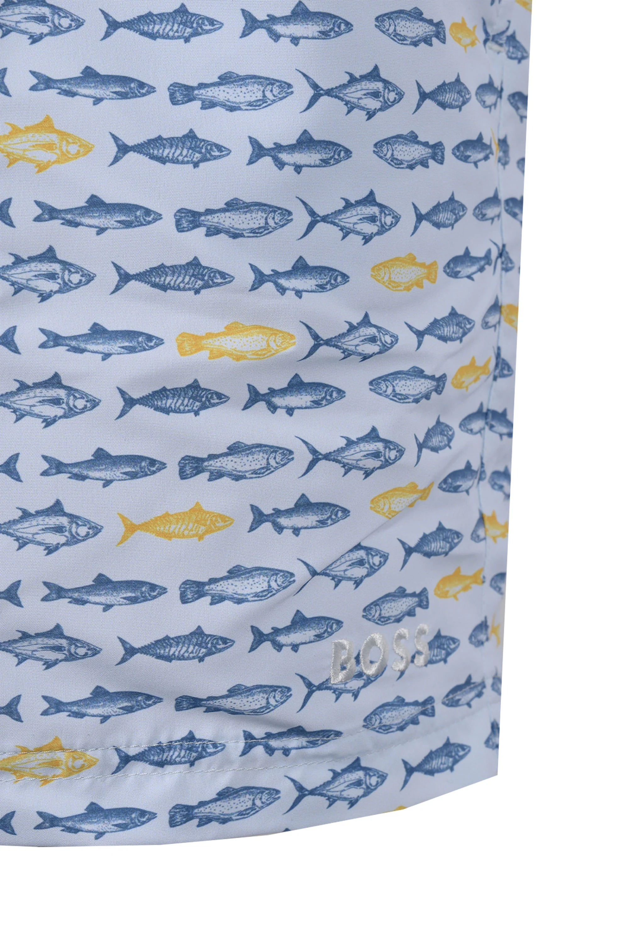 BOSS DANIO SWIM SHORTS OPEN BLUE - Image 3
