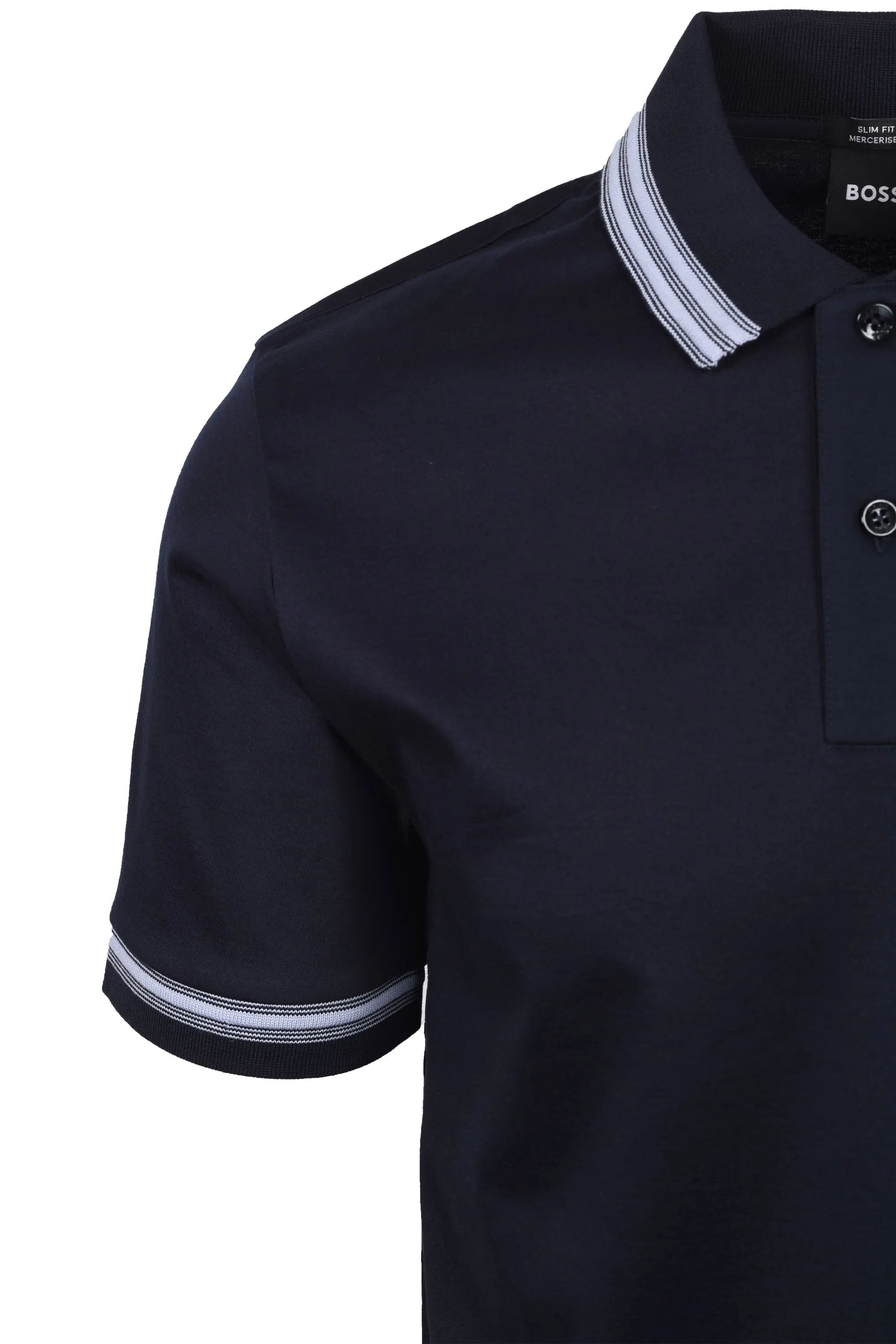 Boss Black H PHILLIPSON POLO DARK BLUE - Image 3