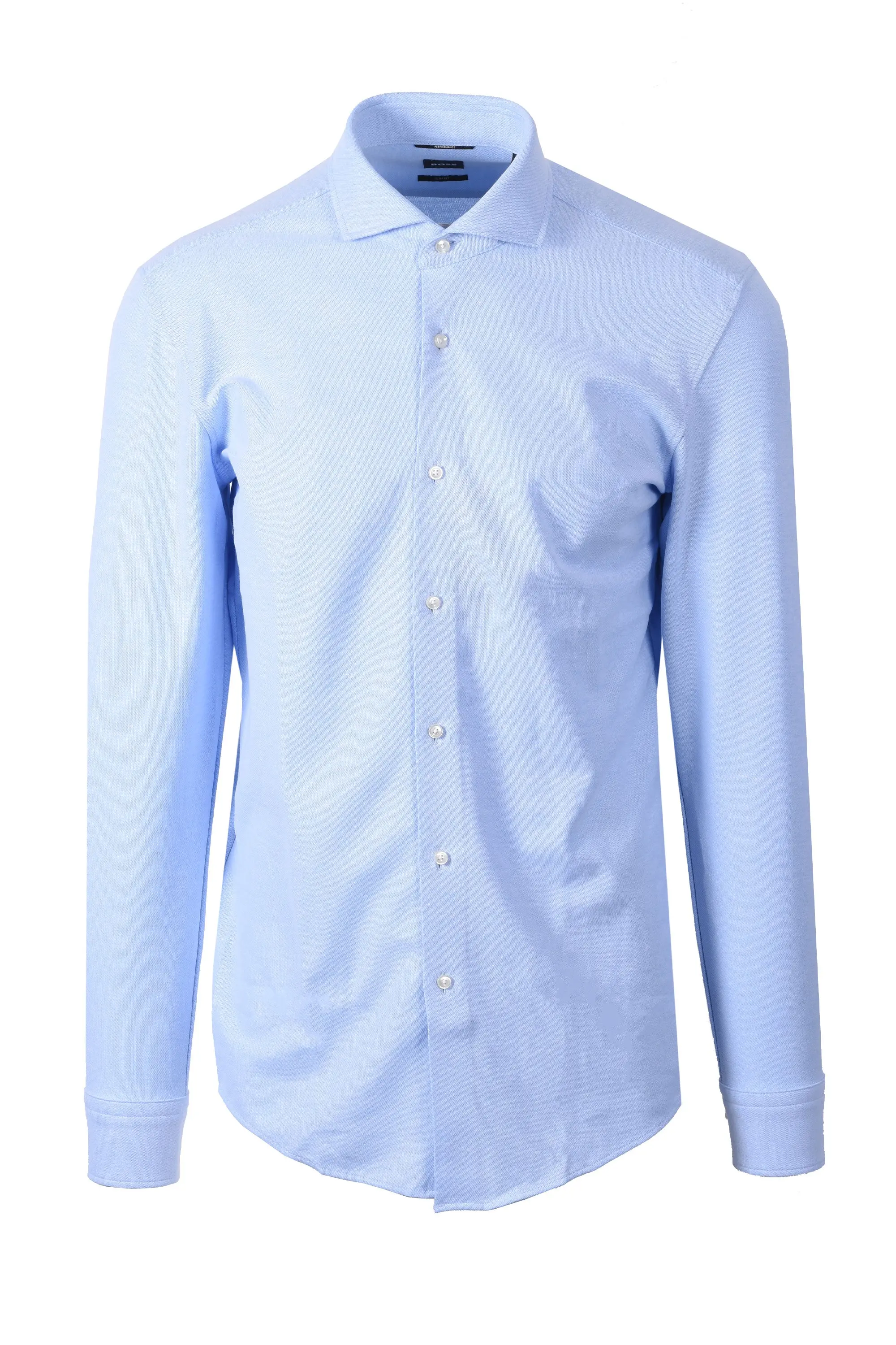 BOSS BLACK P HANK SHIRT LIGHT PASTEL BLUE