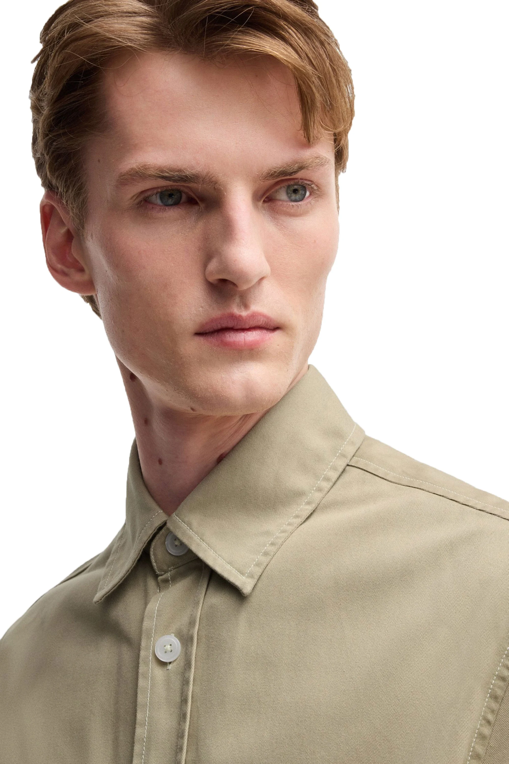 Boss C-owen Overshirt Light Beige - Image 2