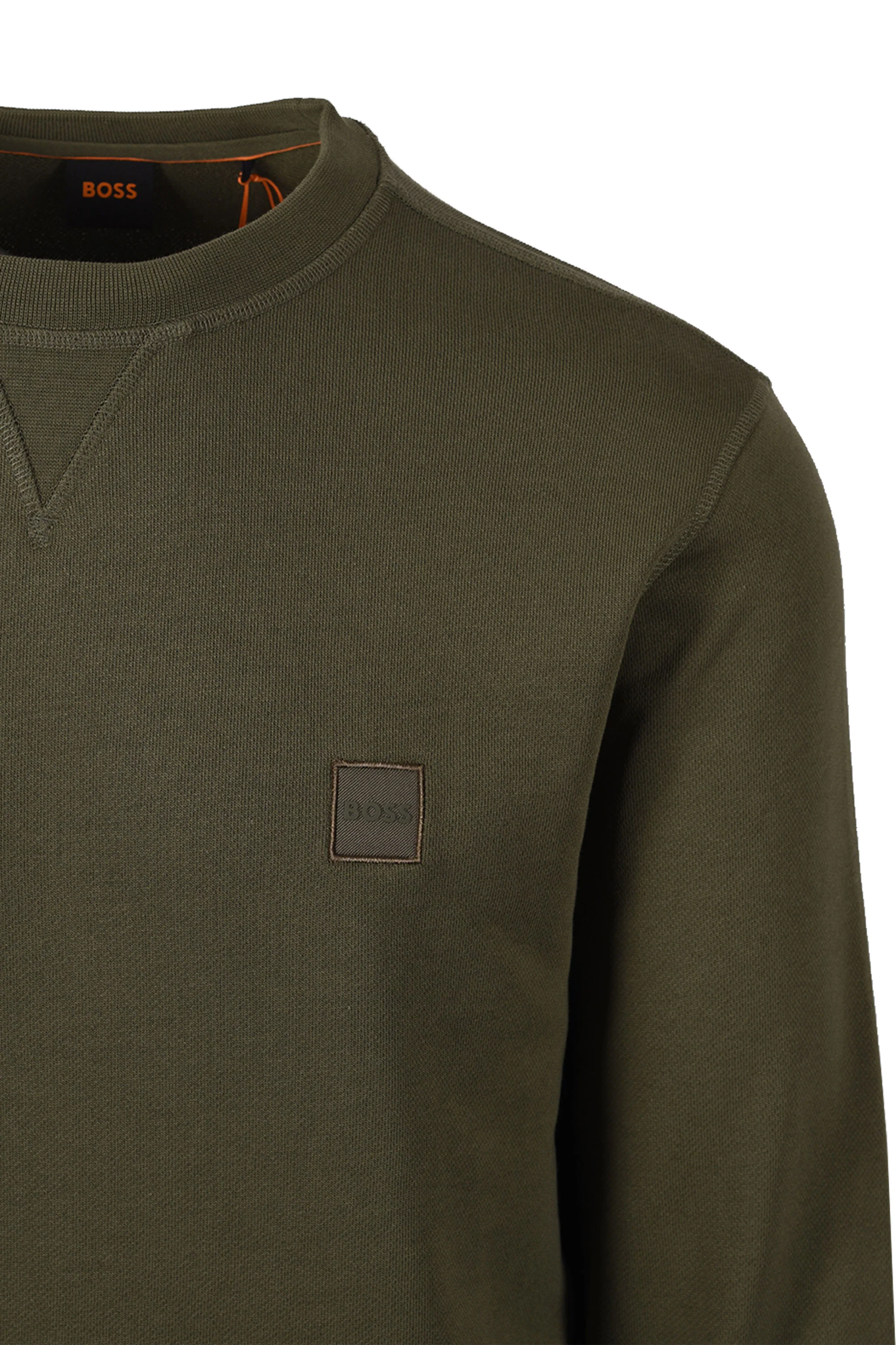 BOSS ORANGE WESTART SWEATSHIRT BRIGHT GREEN - Image 2