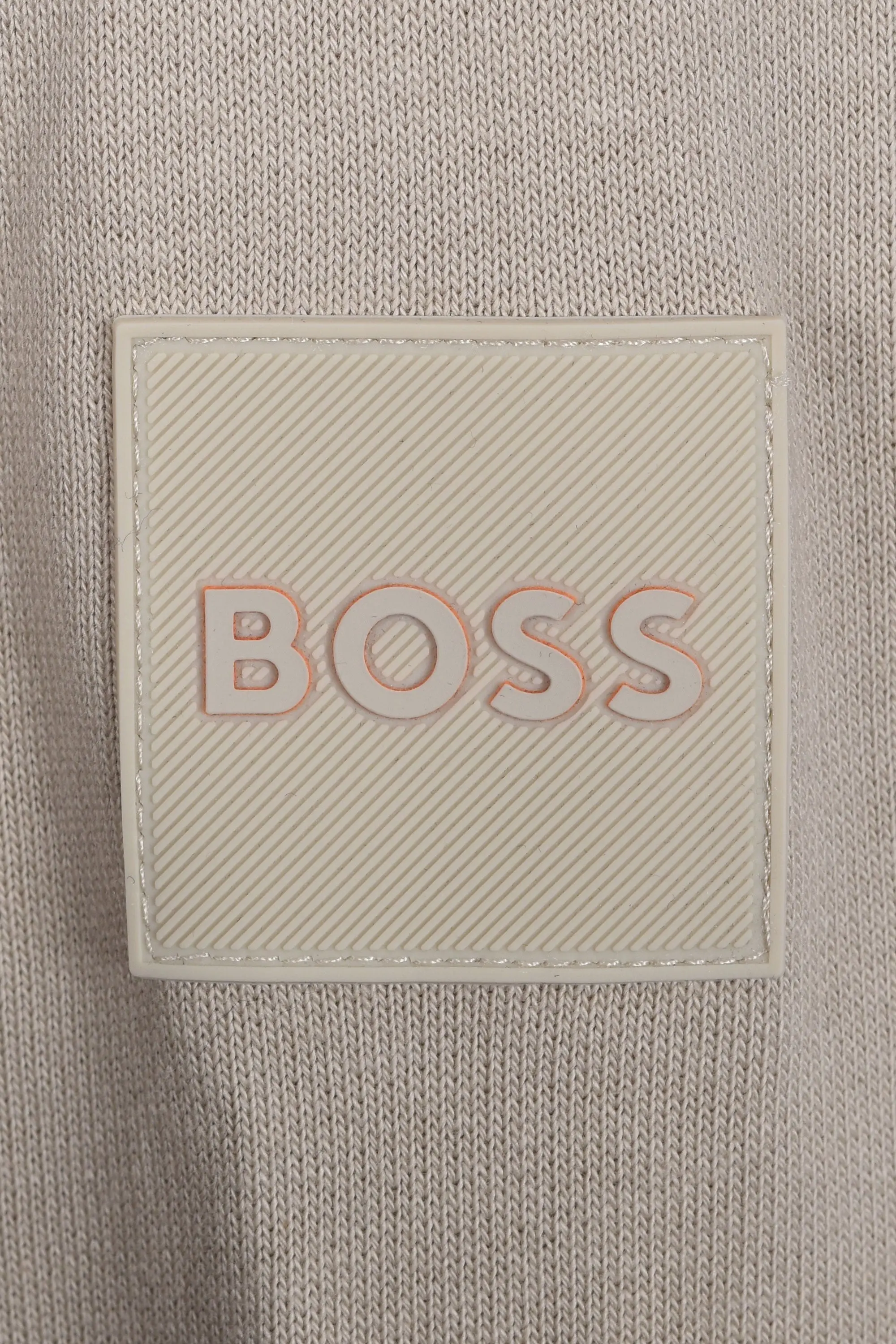 Boss Orange ZE_PROTECTIVE HOODED FULL ZIP LIGHT BEIGE - Image 4