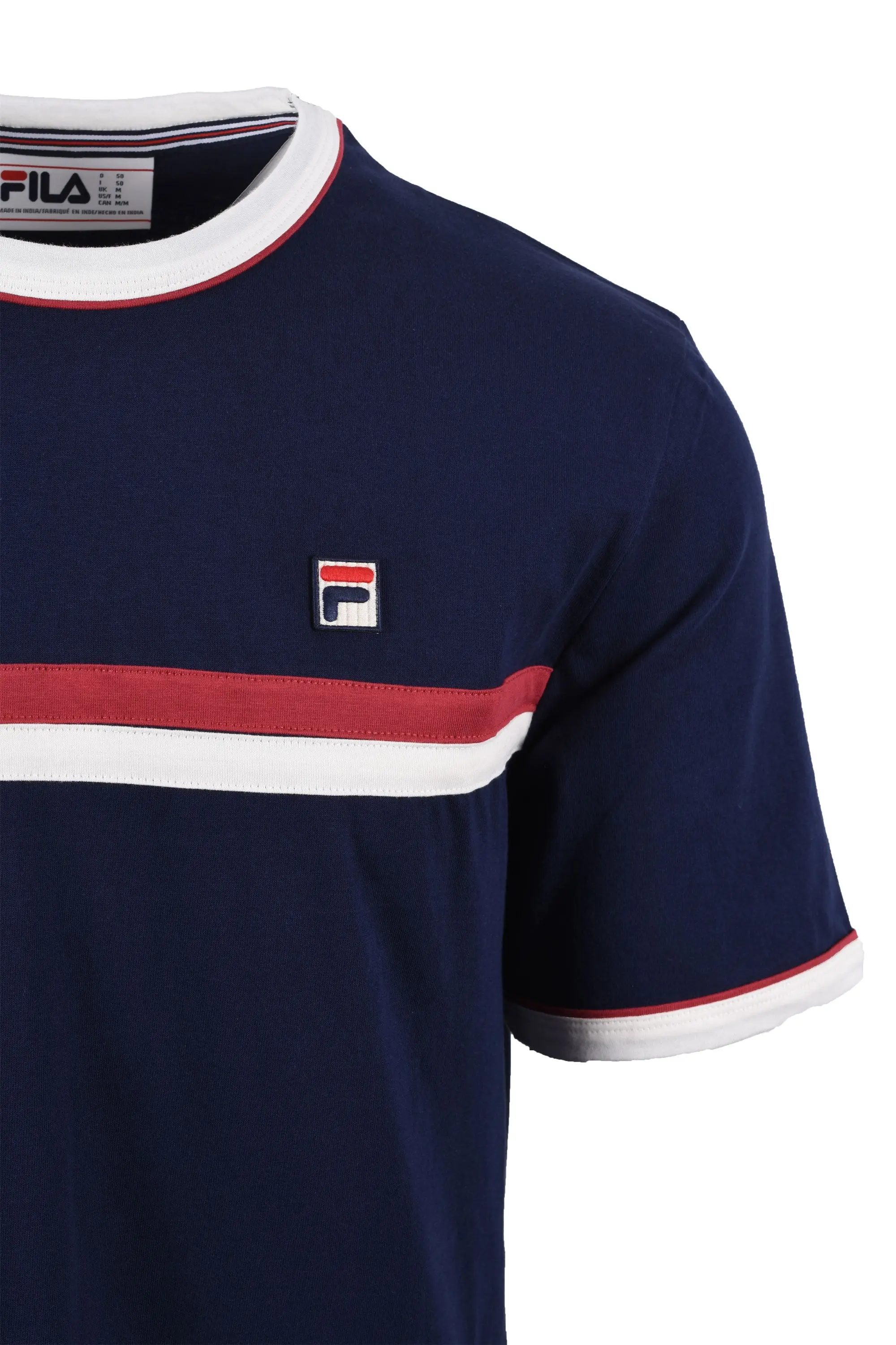 FILA ROSARIO T-SHIRT FILA NAVY/GARDENIA/GARNET - Image 2