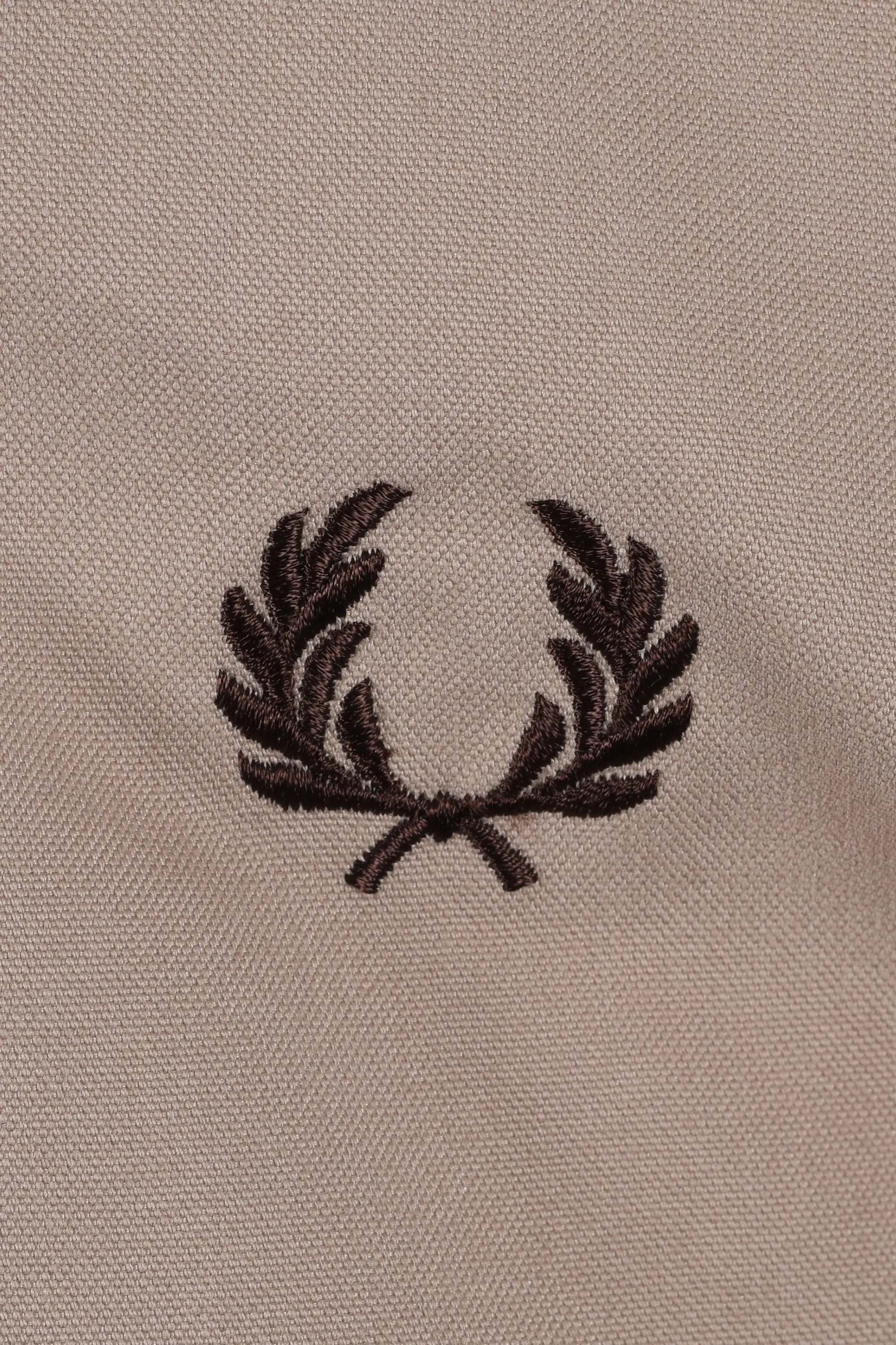 FRED PERRY COTTON CABAN JACKET WARM OAT - Image 3