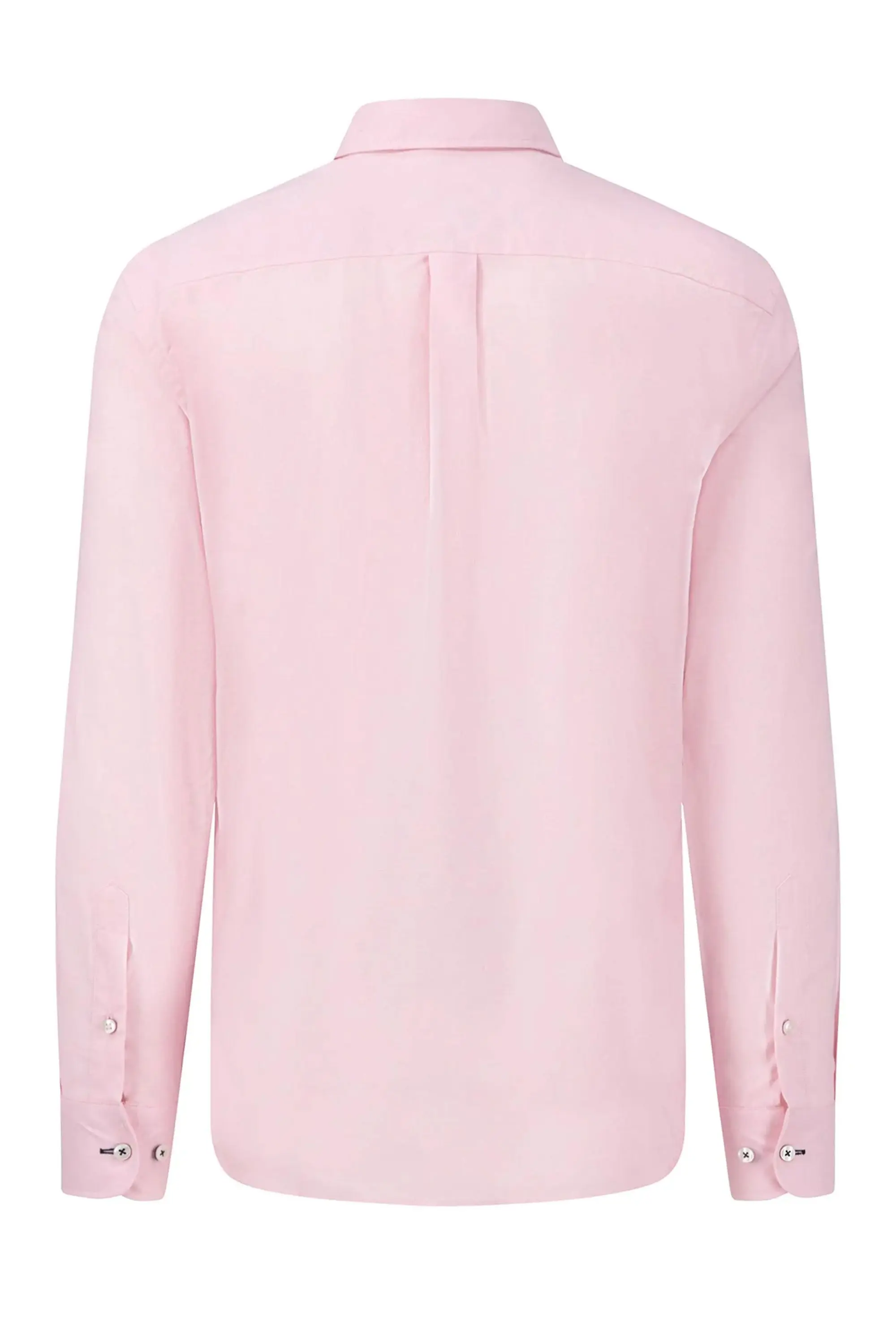 FYNCH-HATTON OXFORD LONG SLEEVE SHIRT PINK - Image 2