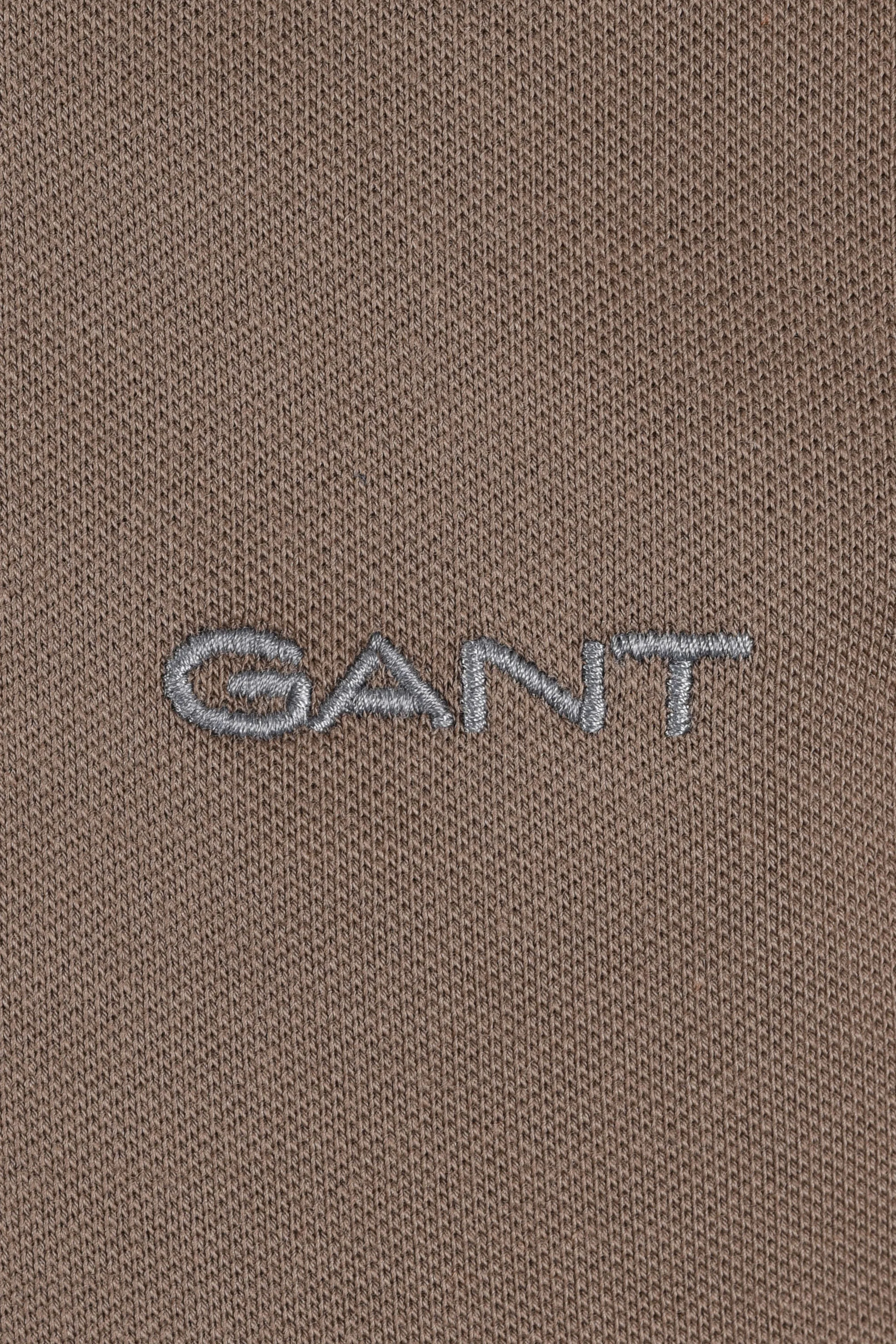 GANT CONTRAST POLO SHIRT FADED TAUPE - Image 3
