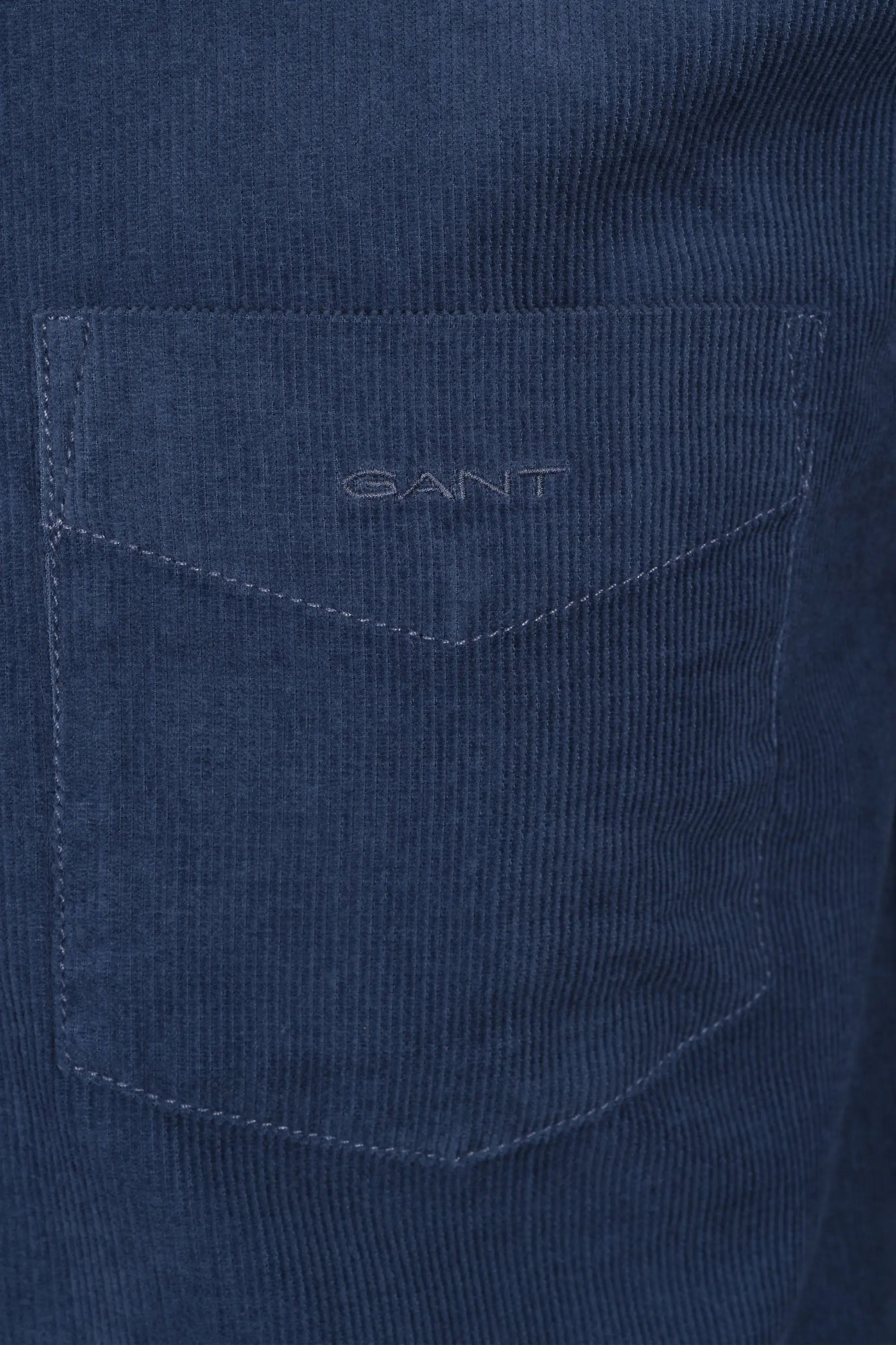 Gant Corduroy Shirt Naval Blue - Image 2