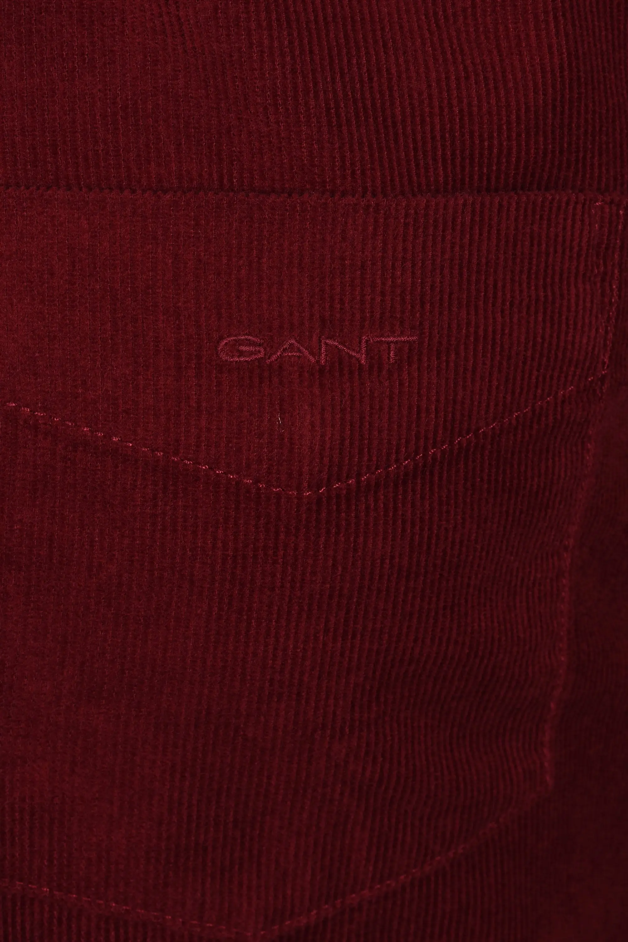 Gant Corduroy Shirt Plumped Red - Image 2
