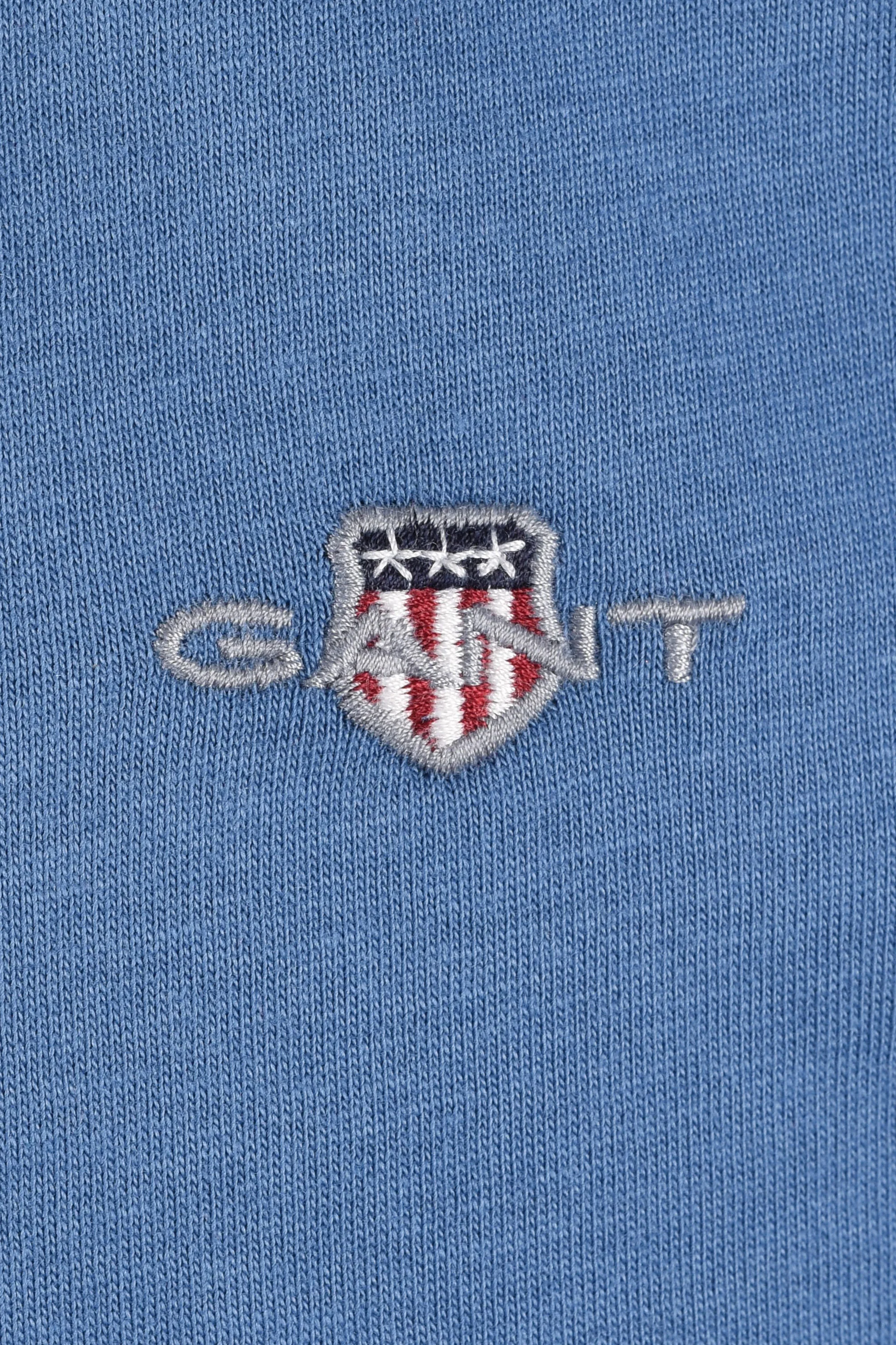 GANT REG FIT SHIELD T-SHIRT BLUE HORIZON - Image 3