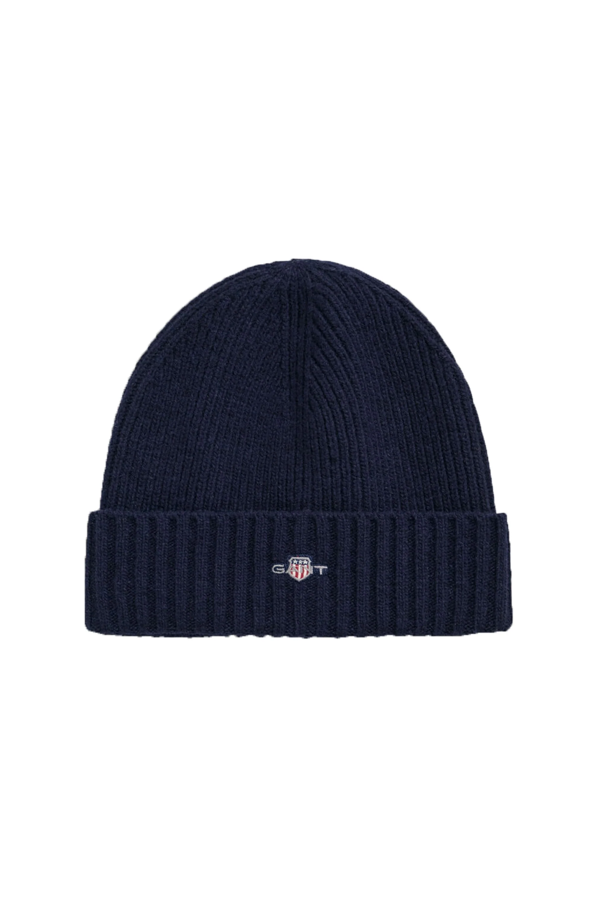 Gant Unisex Shield Wool Beanie Marine