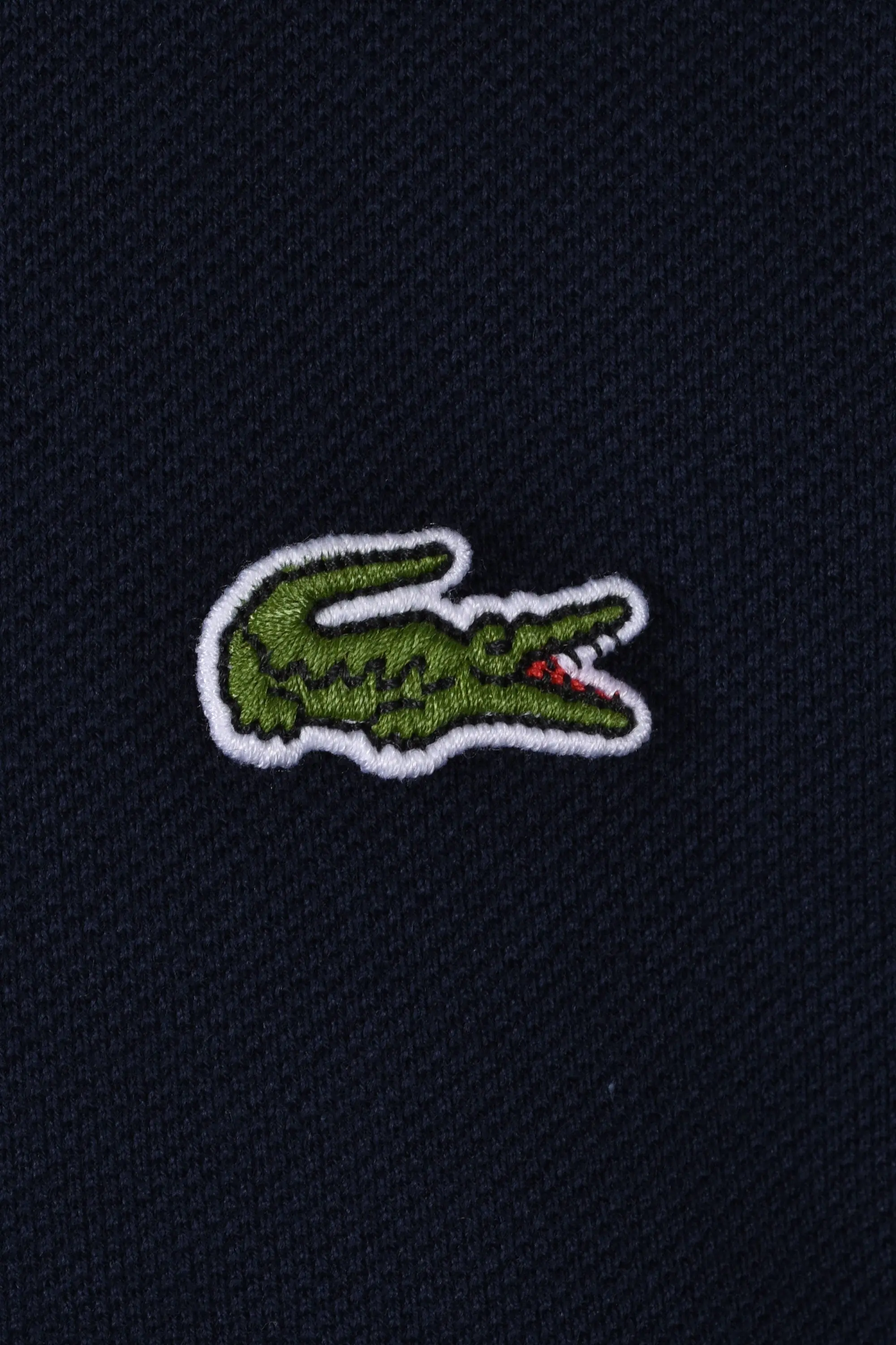 Lacoste Made In France Classic Fit T-Shirt Midnight Blue - Image 3