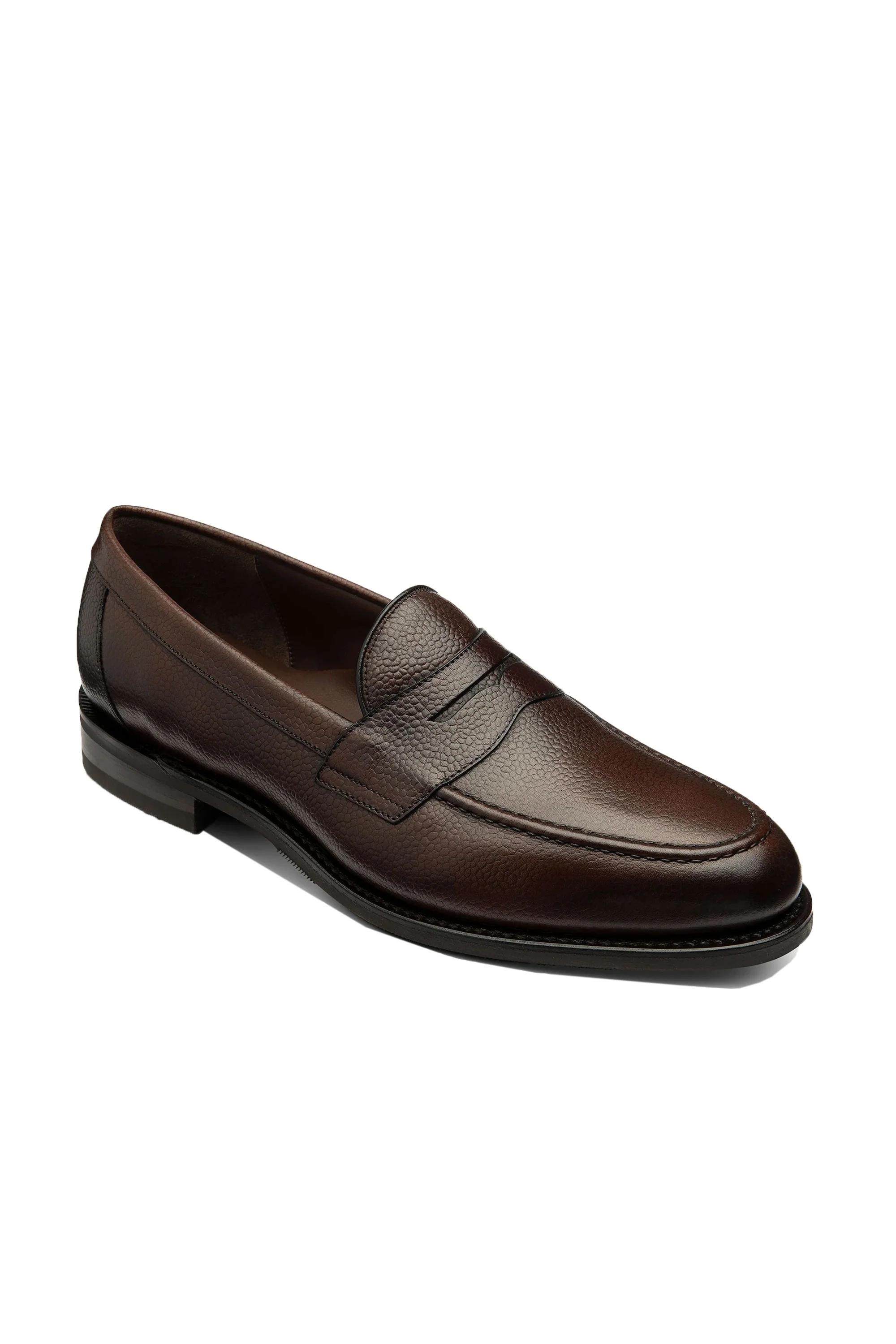 Loake Imperial Saddle Loafer Dark Brown - Image 2