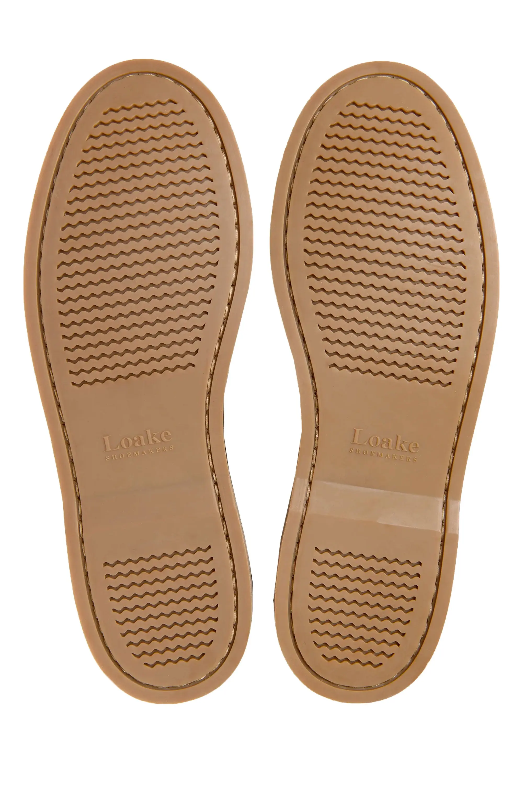 LOAKE PADSTOW BOAT SHOE BROWN WAXY - Image 4