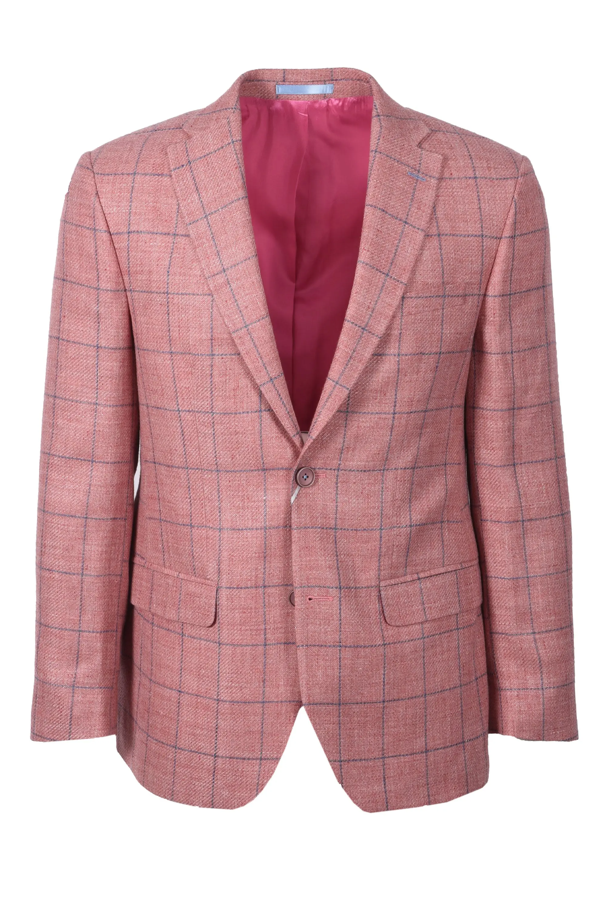 MAZZELLI JACKET PINK/BLUE CHECK