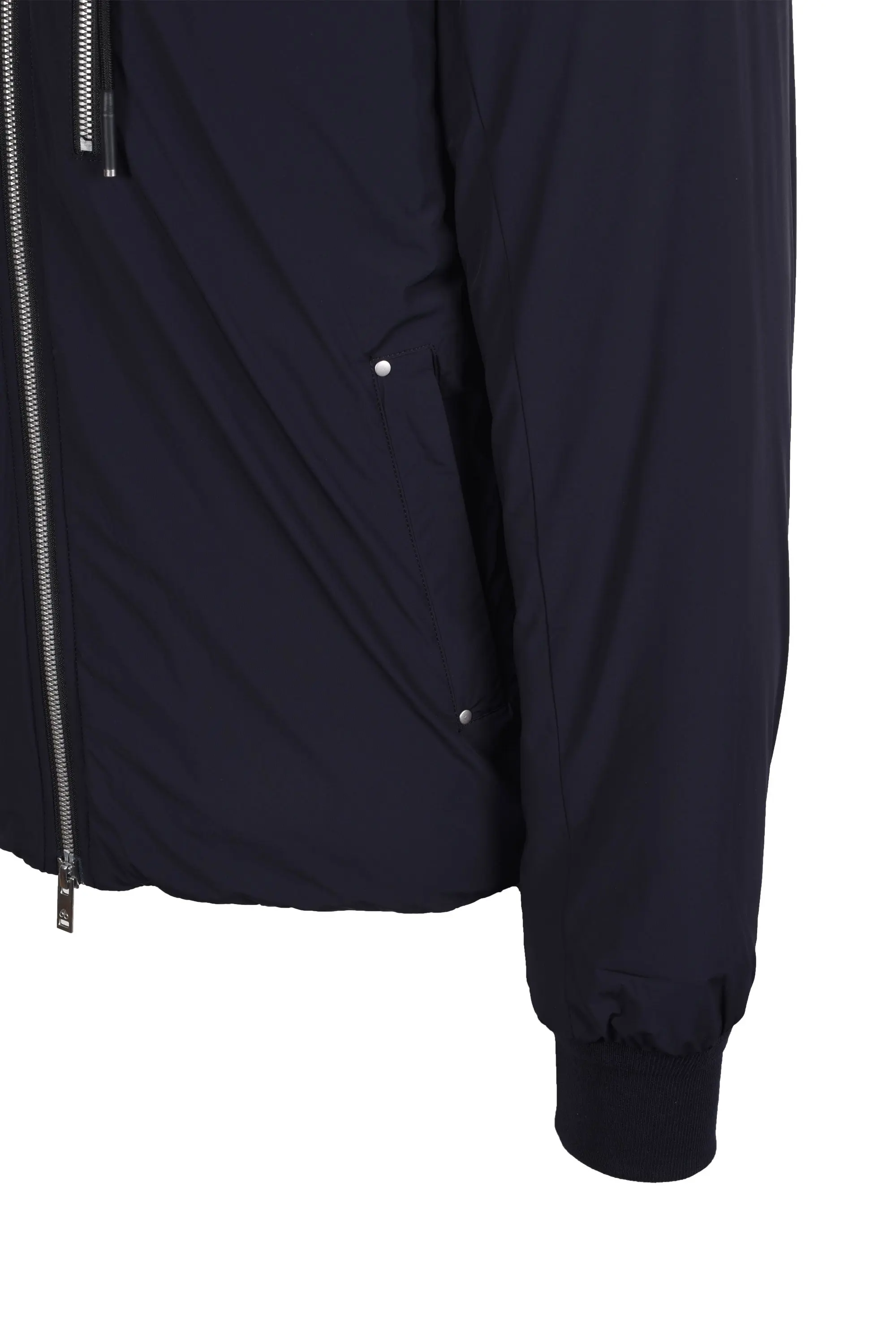 Moose Knuckles Hooded Northdale Jacket Navy - Image 3