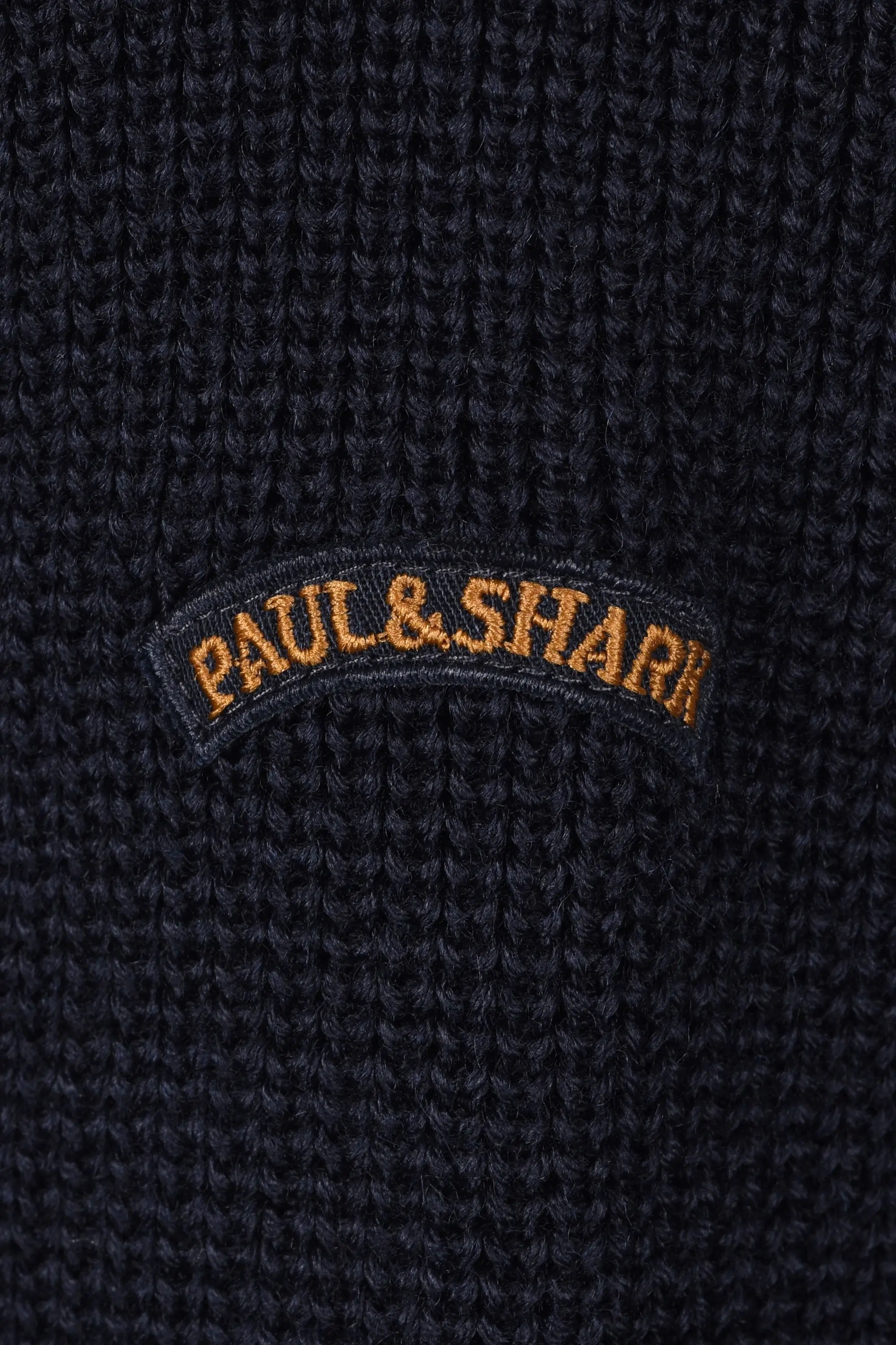 Paul & Shark Half Zip Knitwear Navy - Image 4