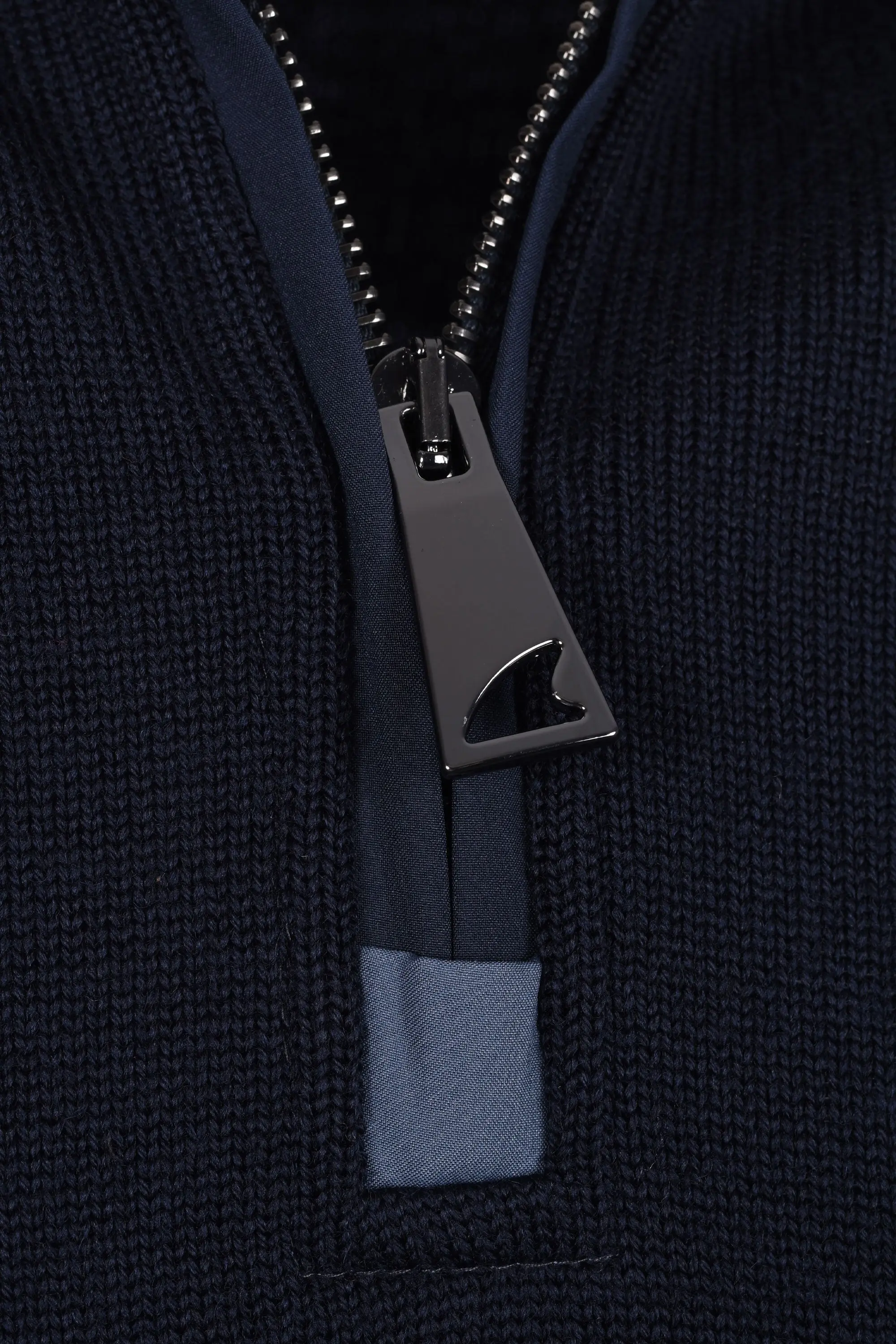 Paul & Shark Half Zip Knitwear navy - Image 4