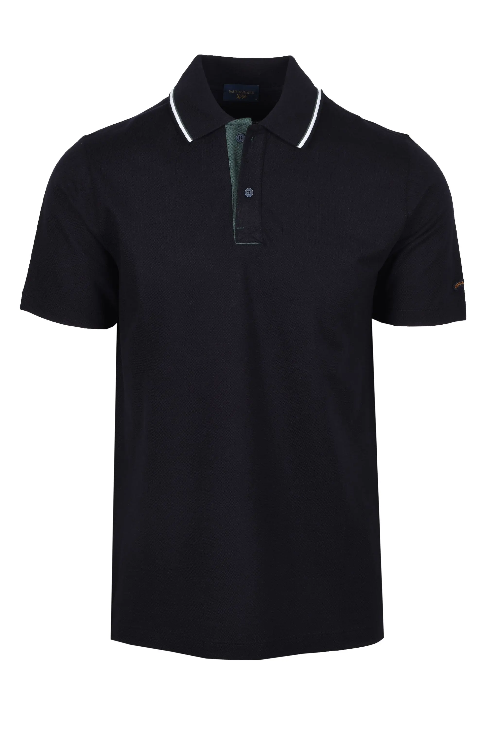 Paul & Shark Tipped Polo Shirt Navy