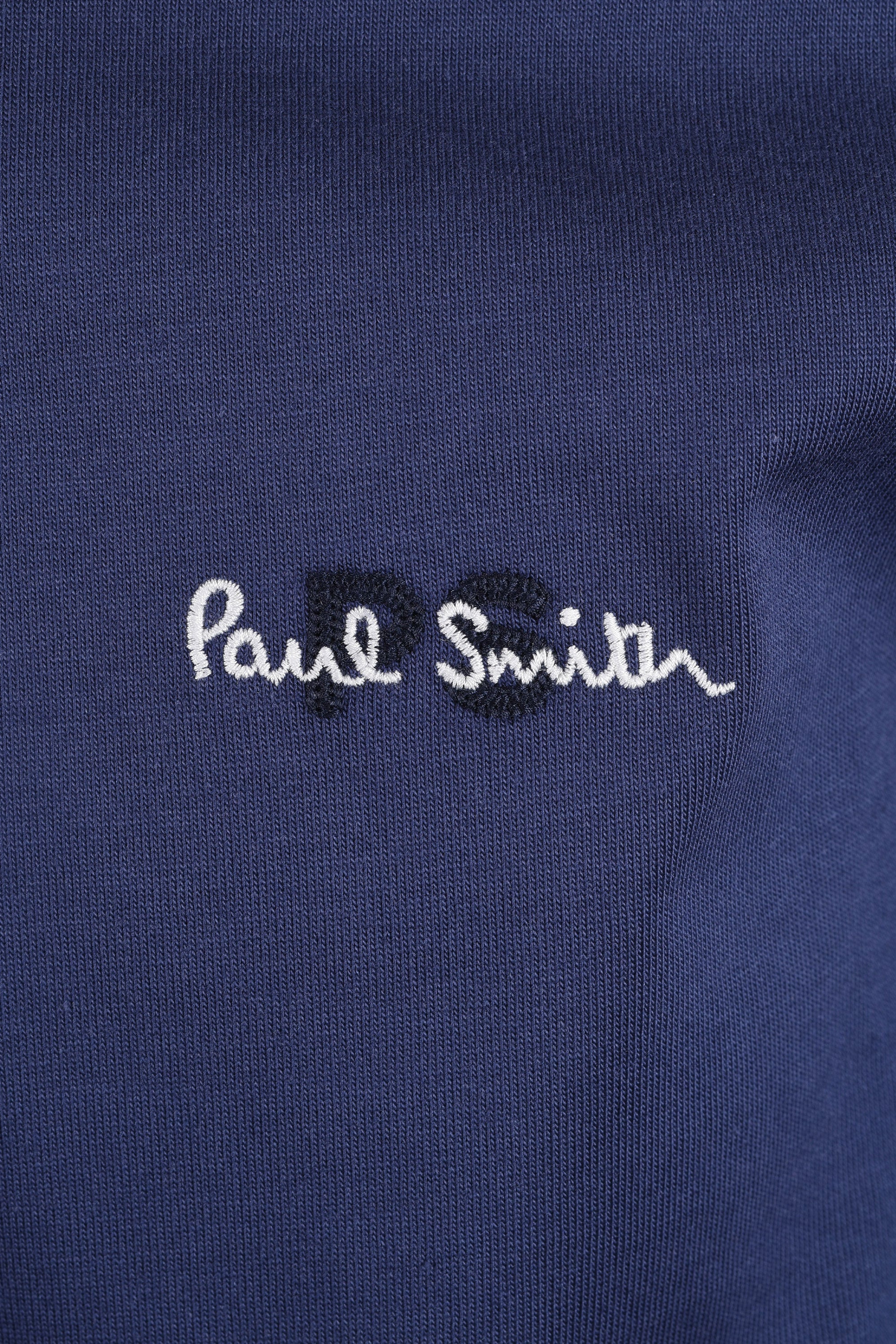 PAUL SMITH CASUAL FIT RUGBY TOP INKY BLUE - Image 4